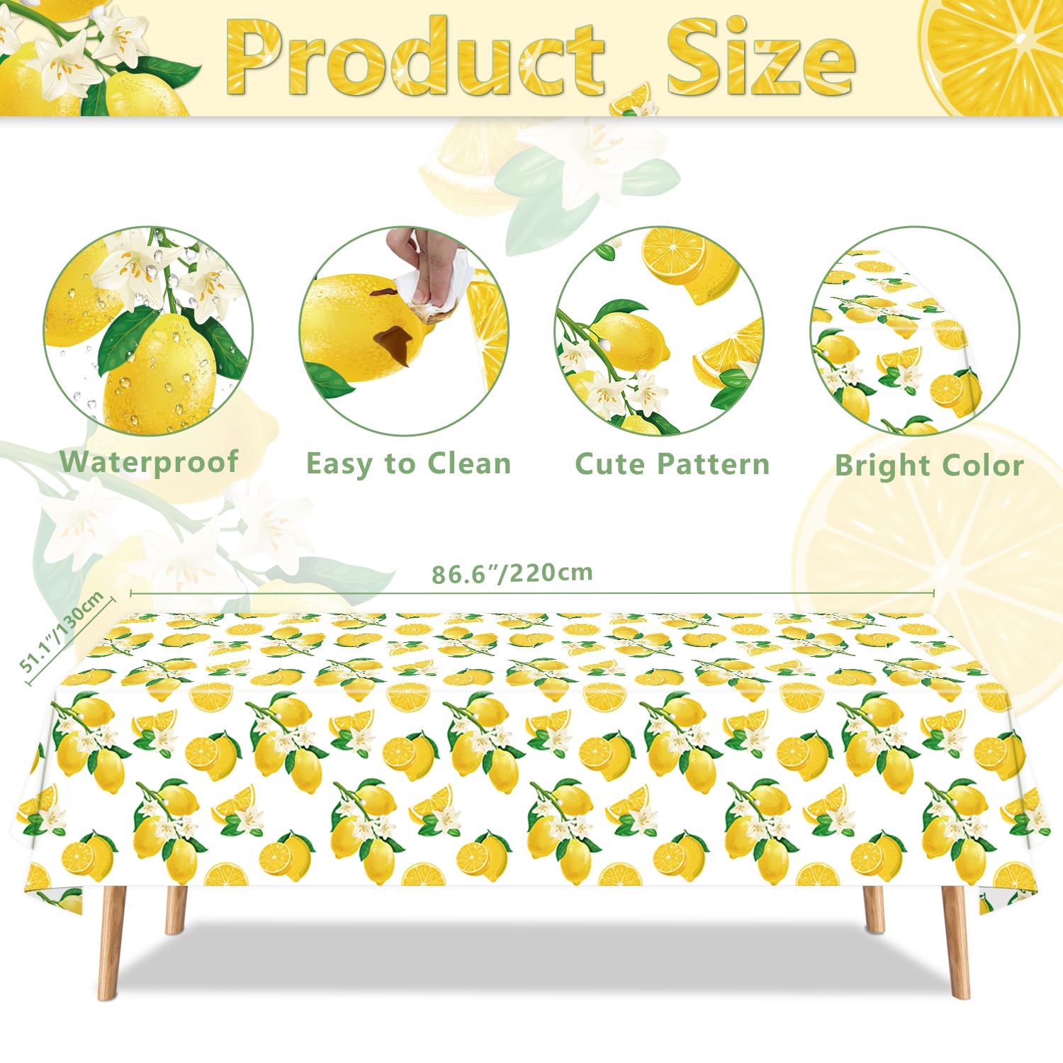 83 cytrynowe dekoracje, lemoniada, talerze, serwetki, naczynia ogrodowe, urodziny, baby shower, wesele