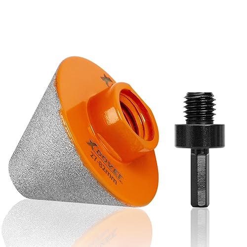 XDOVET Brocas de biselado de diamante, brocas avellanadas de diamante de 3-14 pulgadas, 3.228 in, para ampliar recortes, dar forma a los agujeros