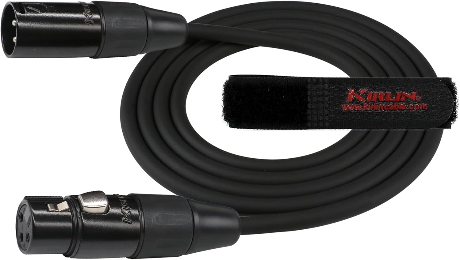 Kirlin MWC-270PB – ProAudio103 KIRLIN ケーブル MPC マイクケーブル XLR ブラック 50フィート (MPC-270PB-50/BK)