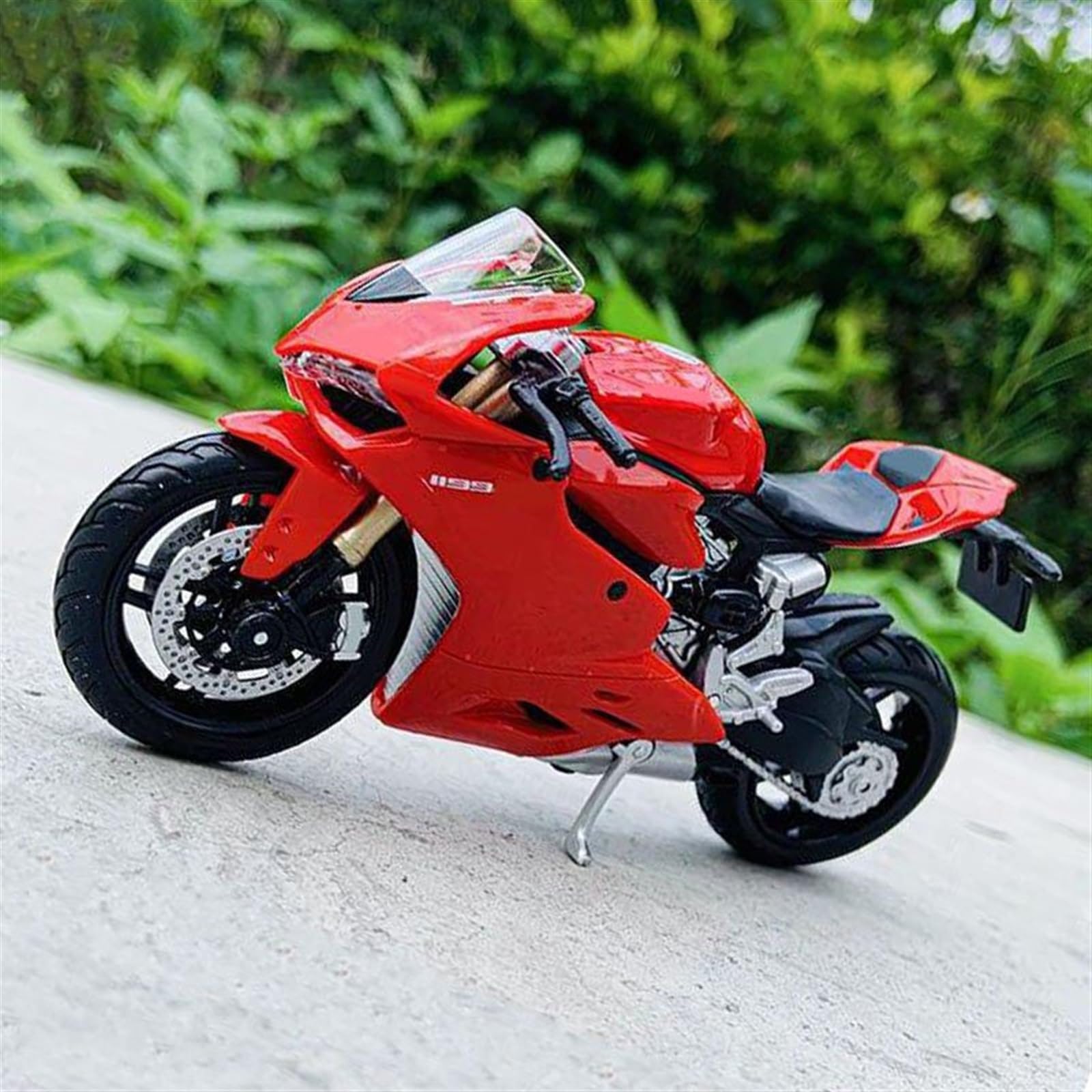Modelo de Juguete Modelo De Motocicleta Metal Fundido A Presión, Colección Motos 1:18 para Ducati 1199 Panigale