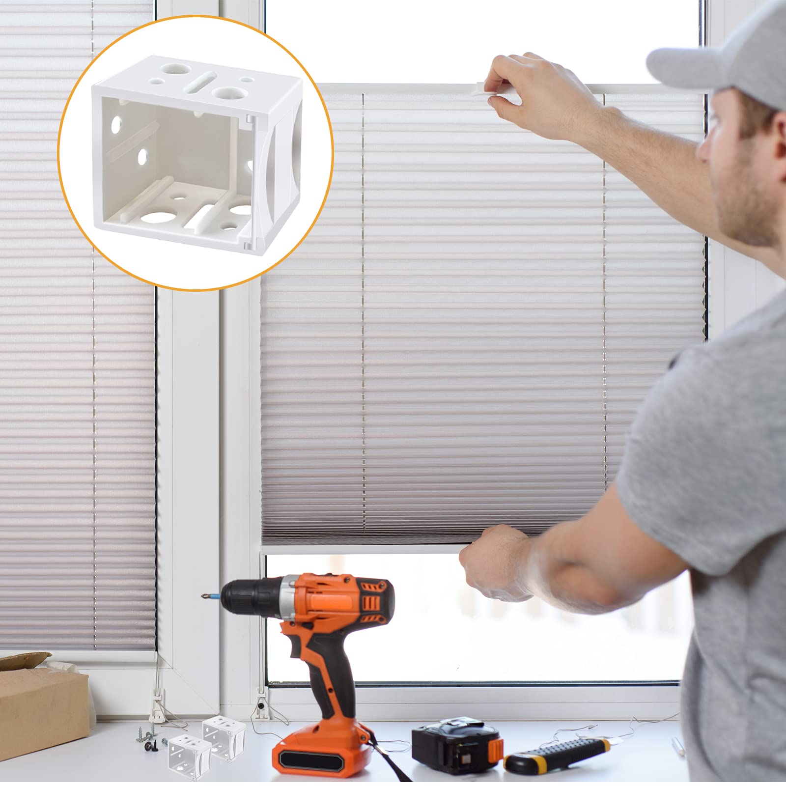 6 Pack 1 Inch Blind Brackets Vertical Blind Brackets Vertical Blind