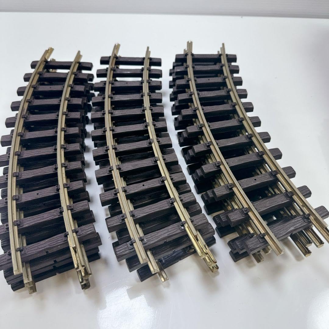 レーマン No.1600 R＝1175×12本 カーブ レール Gゲージ 鉄道模型