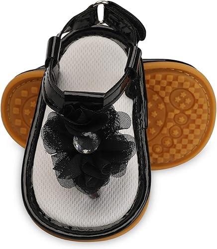 Miniatura 3 de AKINGIO Sandalias de goma suave para bebés y niñas y niños, suela suave de primera calidad para niños pequeños primeros caminantes al aire libre