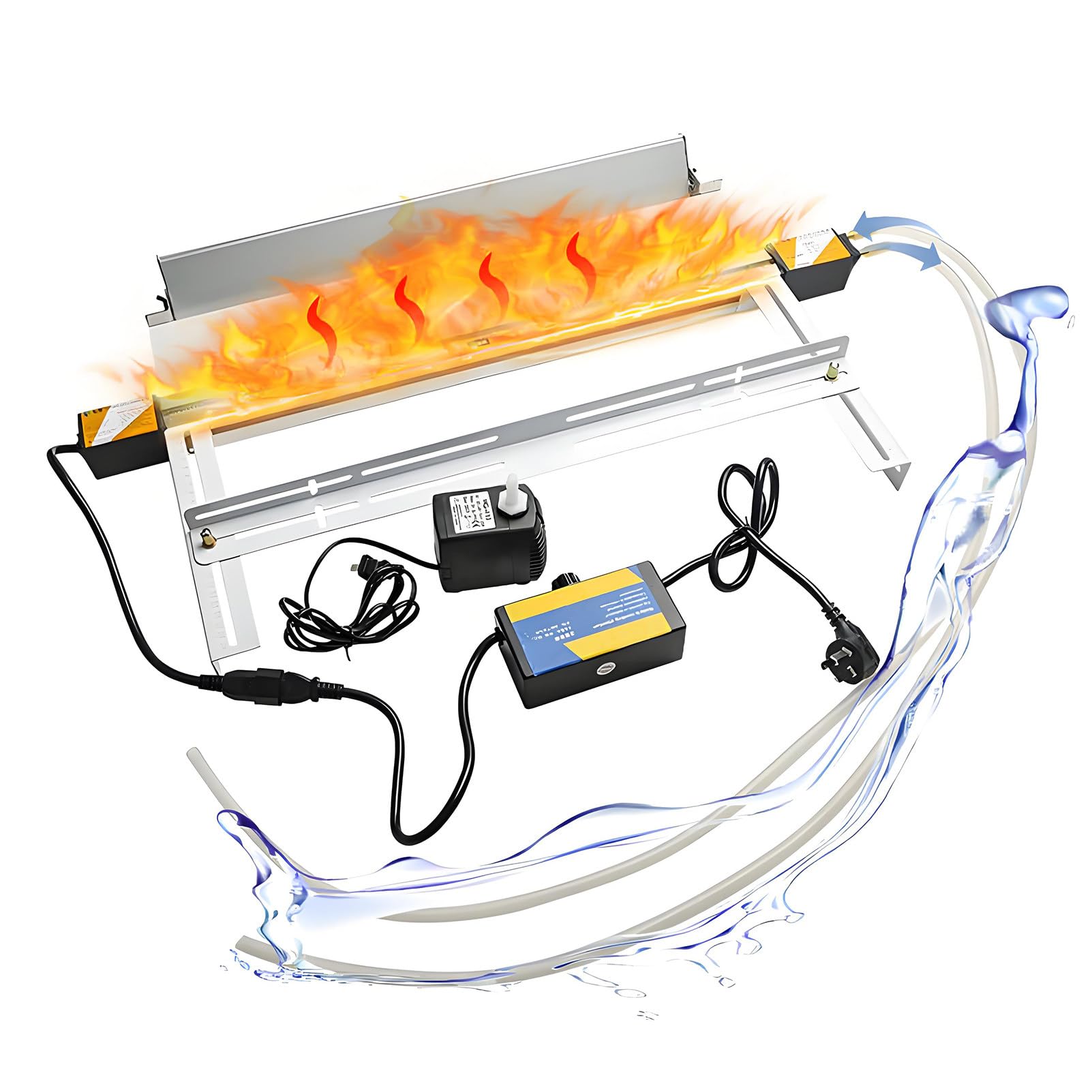 EpyGnom Acrylic Hot Bending Machine 300/800W/1500W, Portable Acrylic Bender with Heating Element & Adjustable Angle Positioner, Plastic Strip Heater for PVC Perspex 125cm/48in