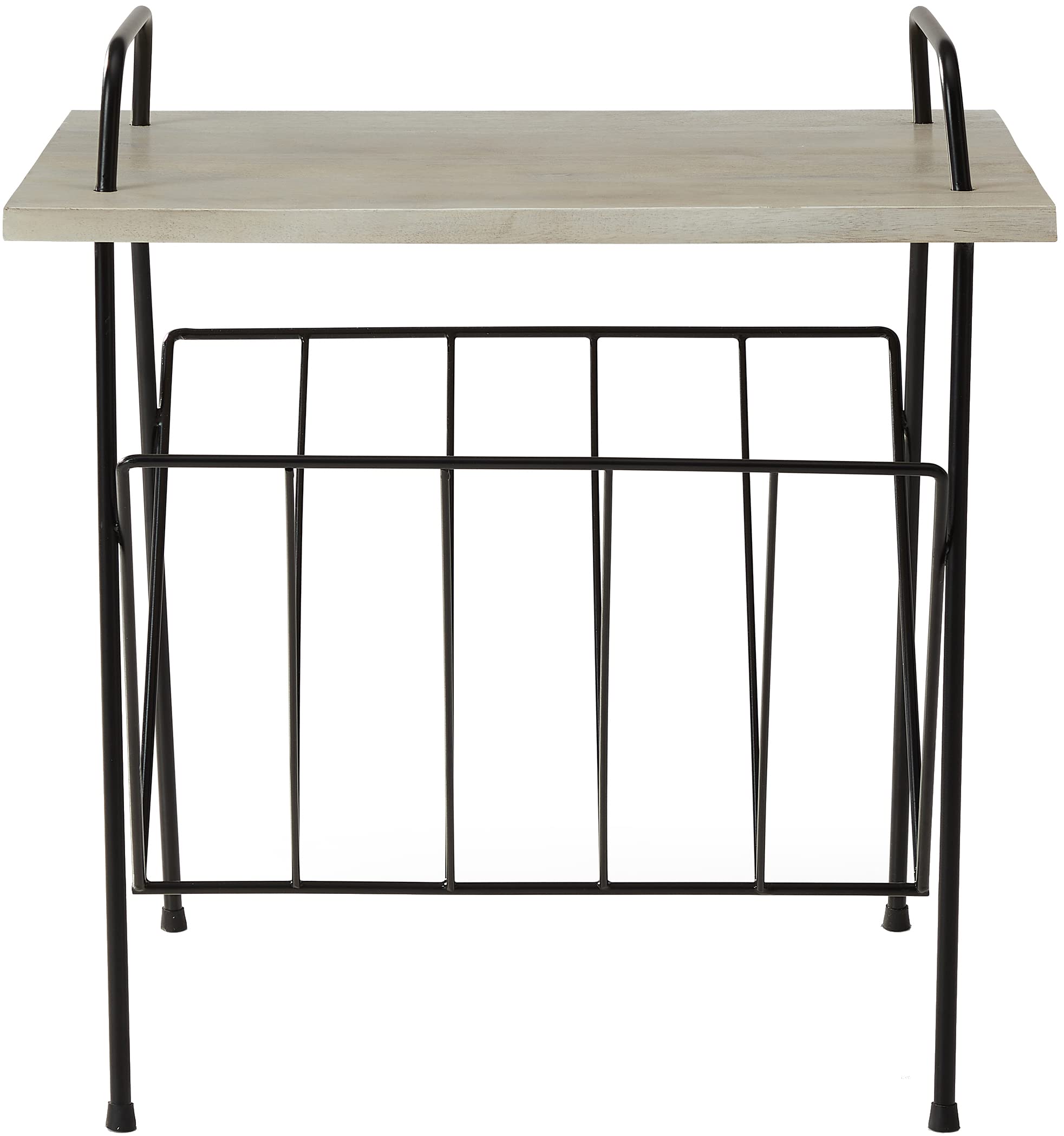 Crosley ST77-NA - Supporto per giradischi Wiltshire, con deposito di registrazioni, colore naturale
