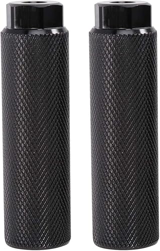 Miniatura 2 de LIOOBO 1 par de pedales de bicicleta de metal de repuesto para cilindro de asiento de bicicleta, pedales de acrobacia, accesorios de ciclismo,