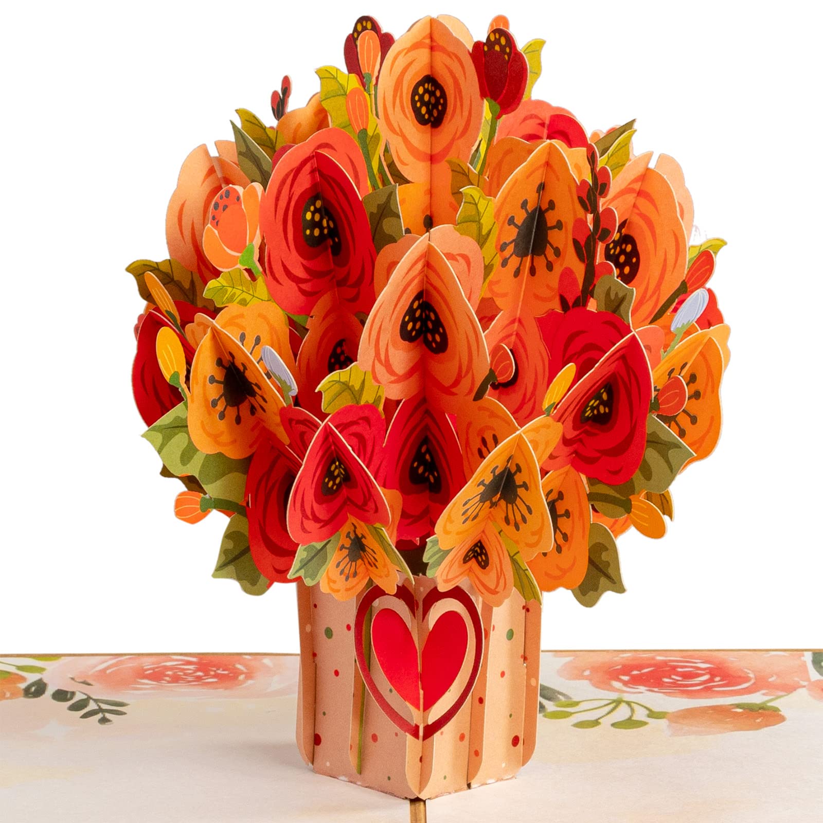 Amazon.com : Frndly Pop Up Card, Flower Pot, Handmade 3D Popup Cards, For  Valentines Day, Mother's Day, 100% Recycled and Eco-Friendly, 8" x 6" Cover  - with Removable Note Tag : Office Products