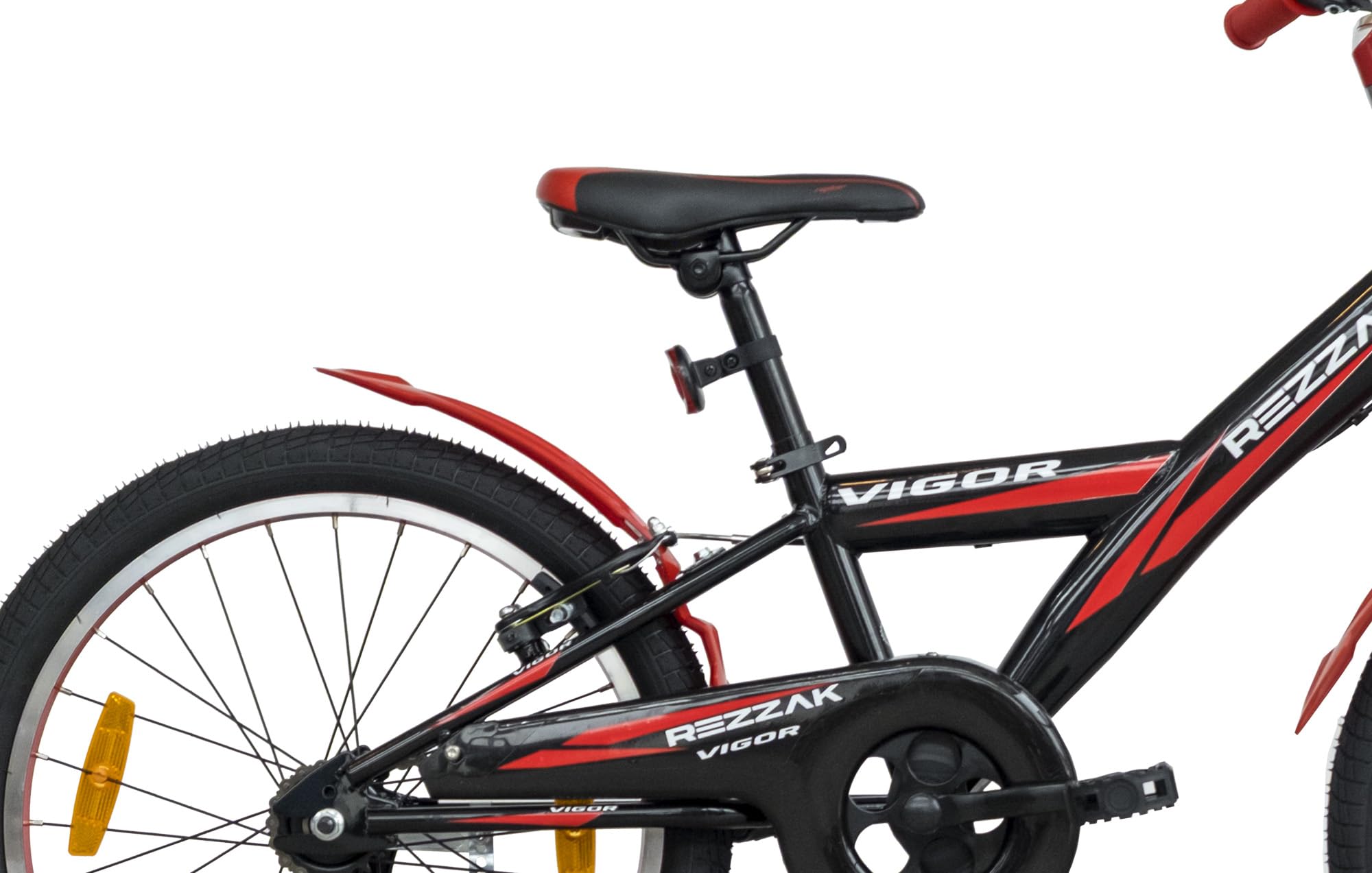 20 Zoll Kinderfahrrad Jungenfahrrad Rad Jungen Fahrrad Rücktrittbremse Schwarz Rot NEU-078