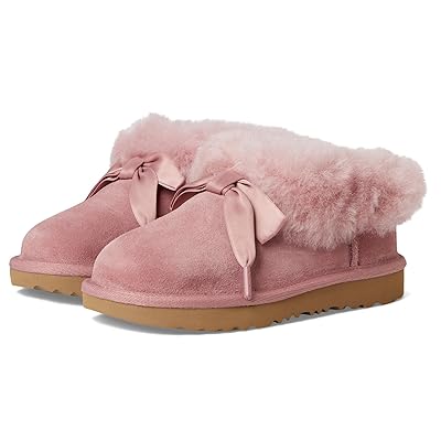 UGG Kids Bailey Slippers (Little Kid/Big Kid) Kids Shoes Pink Dawn