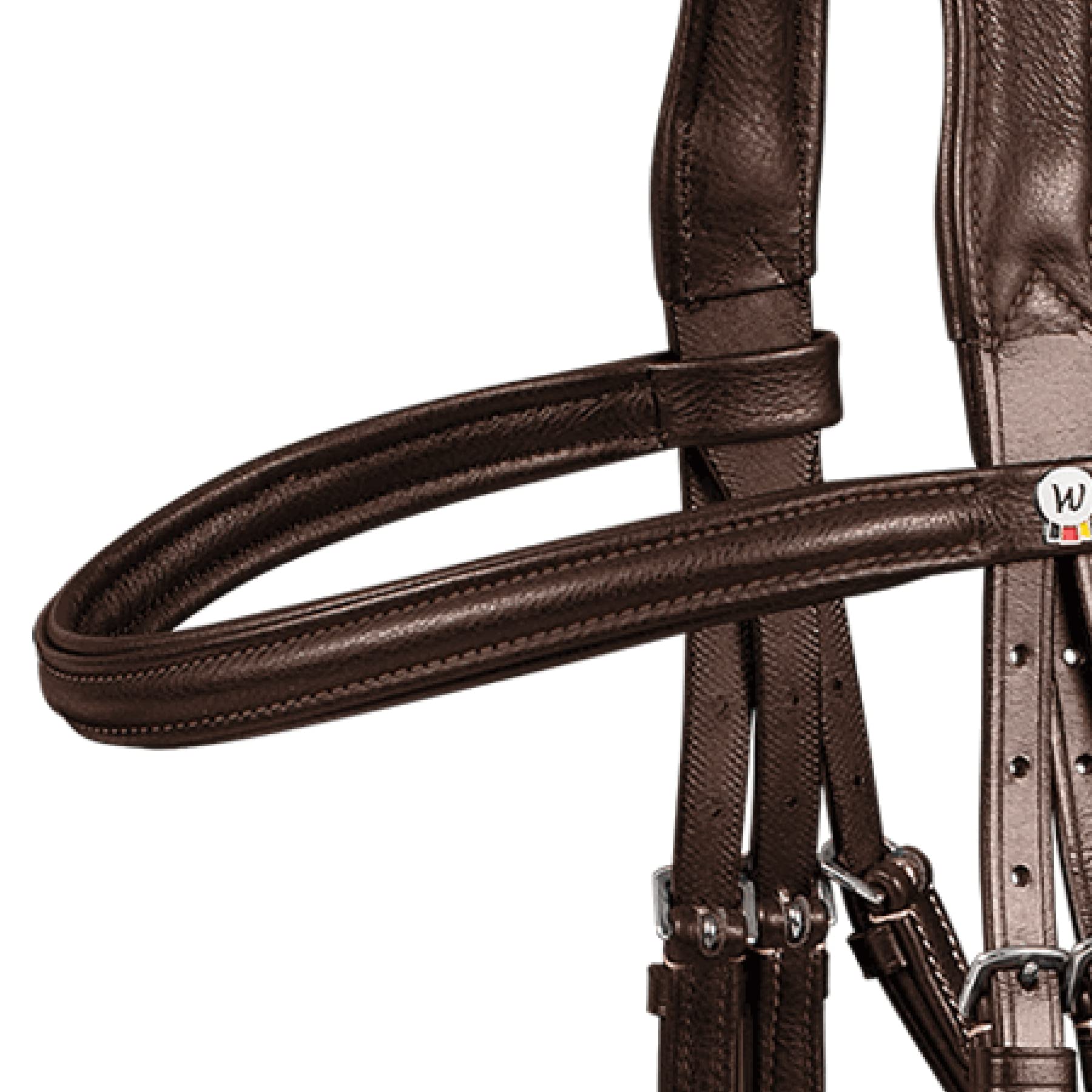 WALDHAUSEN Waldhausen X-Line Supersoft PON - Brida para trenzas, color marrón