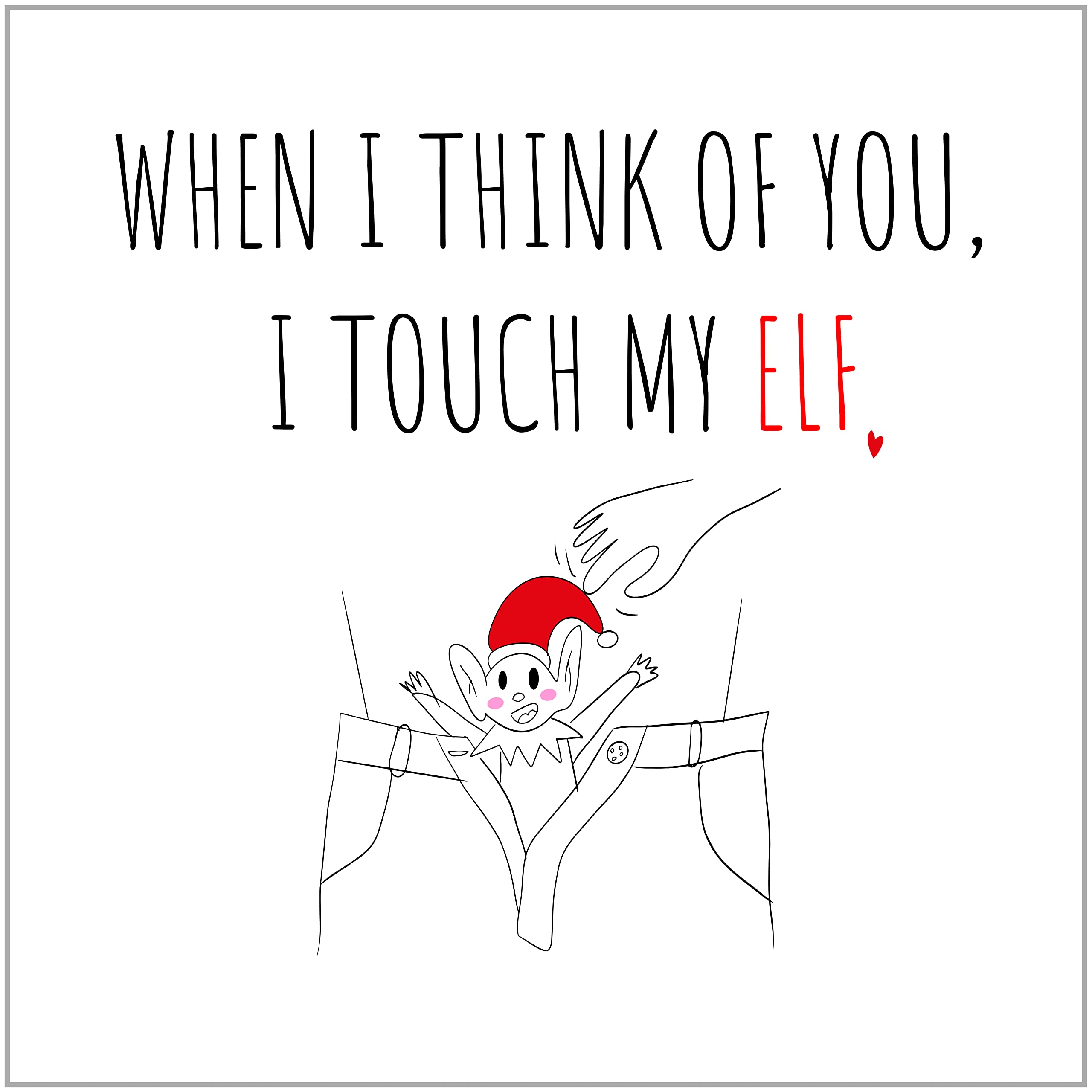 NotNiceThings Most Random Christmas Card Ever | Hilarious & Quirky Holiday Greeting For Him, Her, Best Friend, Boyfriend | Funny Xmas Card For - View #9