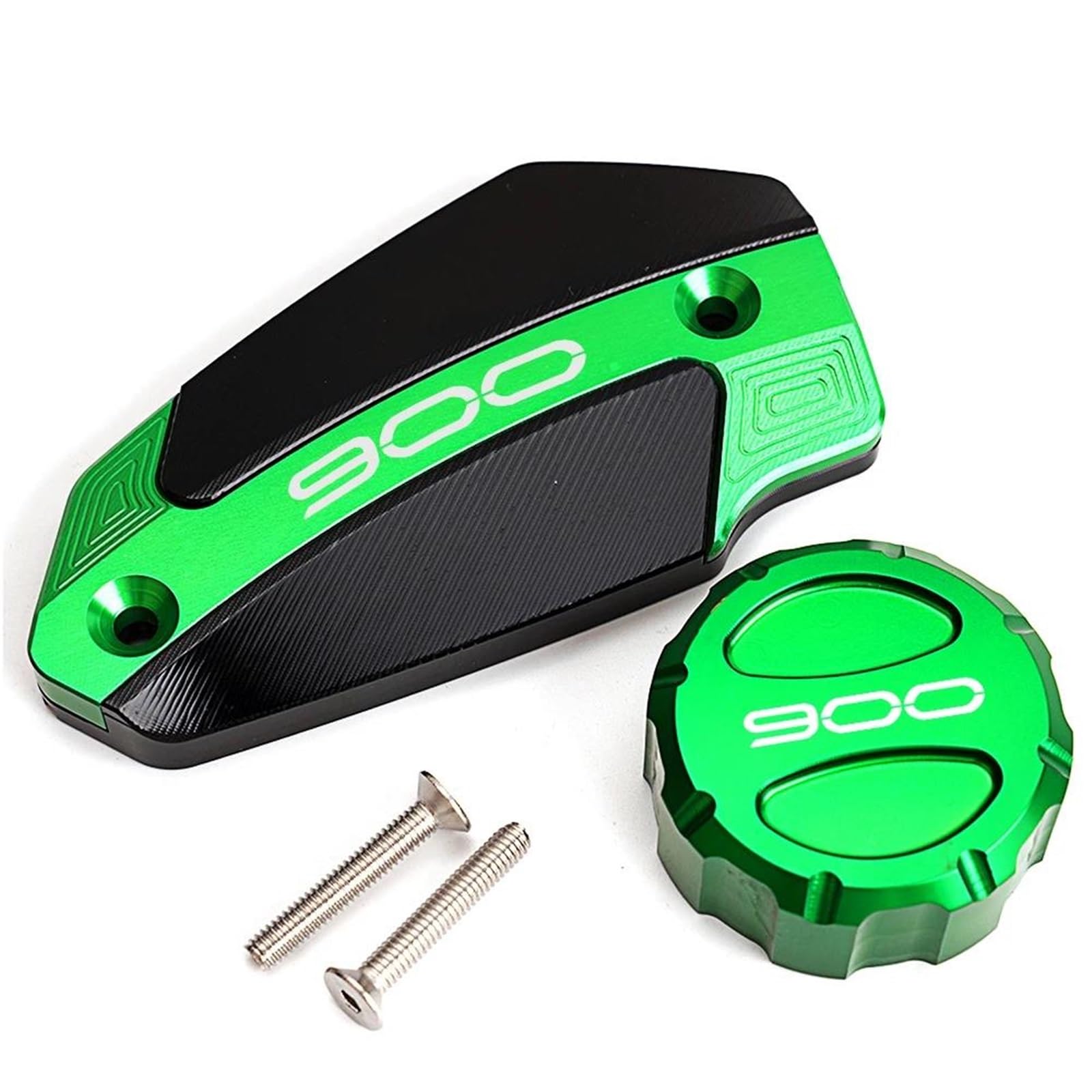 Tapa del Depósito De Líquido Frenos Delantero Y Trasero Tapón Llenado Aceite Motor para Motocicleta para Kawasaki Z900 ABS (2017-2025)(M)