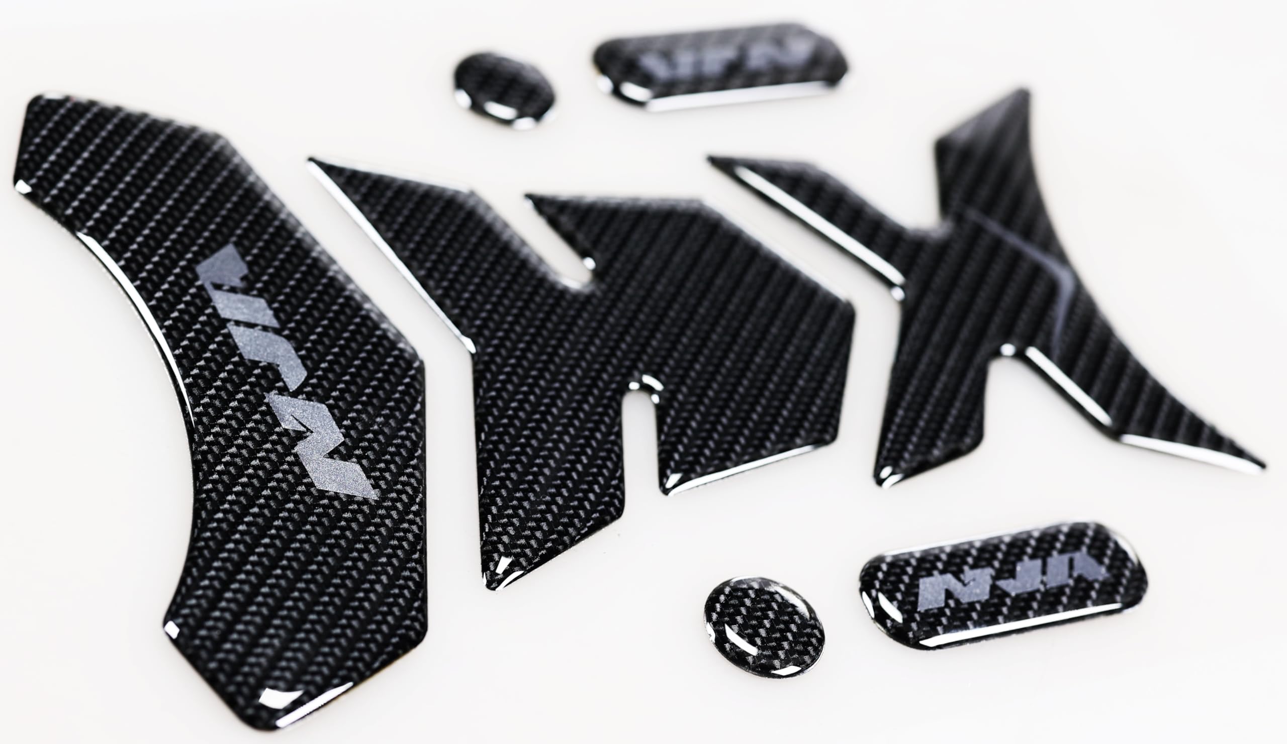 Amazon.com: REVSOSTAR 5D Real Carbon Fiber, Motorcycle Decal Vinyl