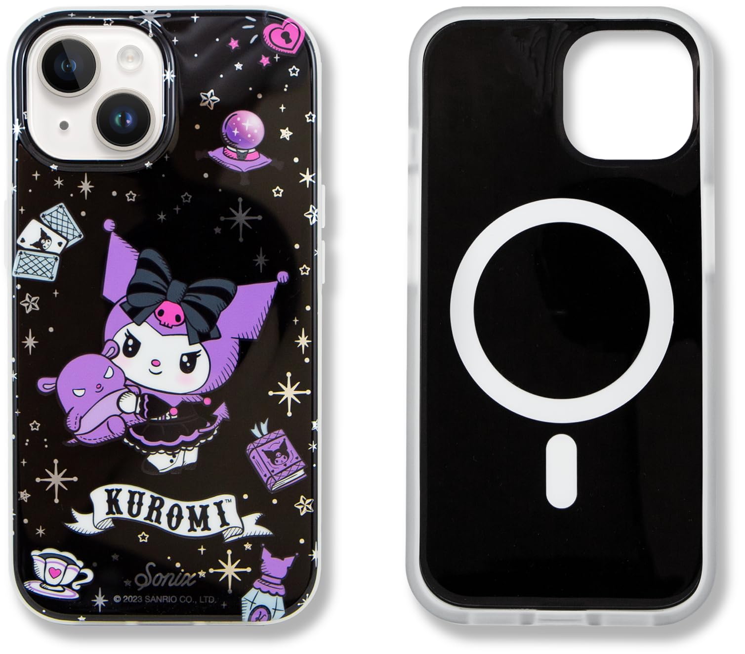 KUROMI 　『BRIEFING』　751424C3 Sanrio Kuromi Bad Gal Oversized Pullover KU1324-647| LASR