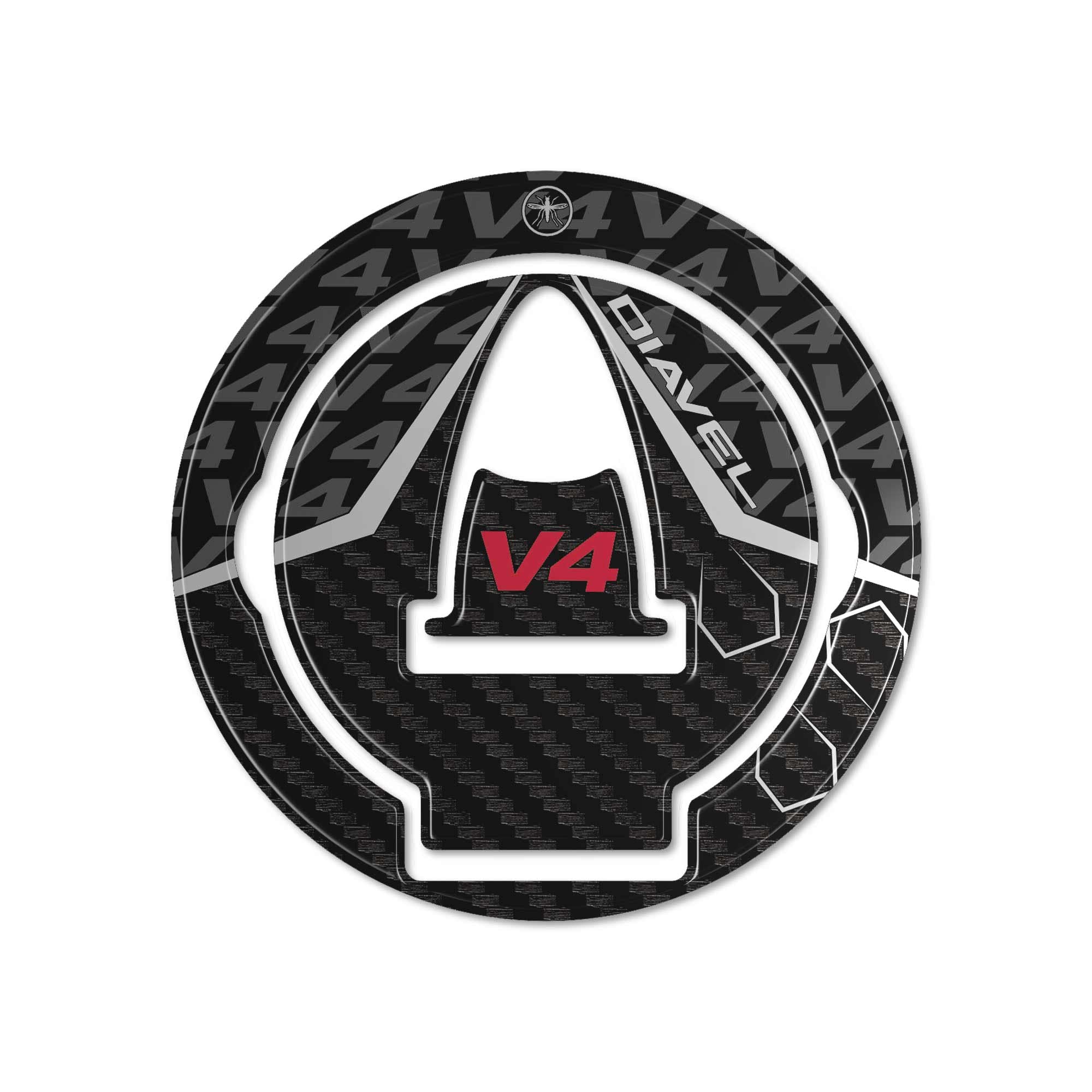 15279 - BESCHERMENDE ZELFKLEVENDE STICKER VOOR DE TANK DUCATI LOGO 15279 - BESCHERMENDE ZELFKLEVENDE STICKER VOOR DE TANK DUCATI LOGO
