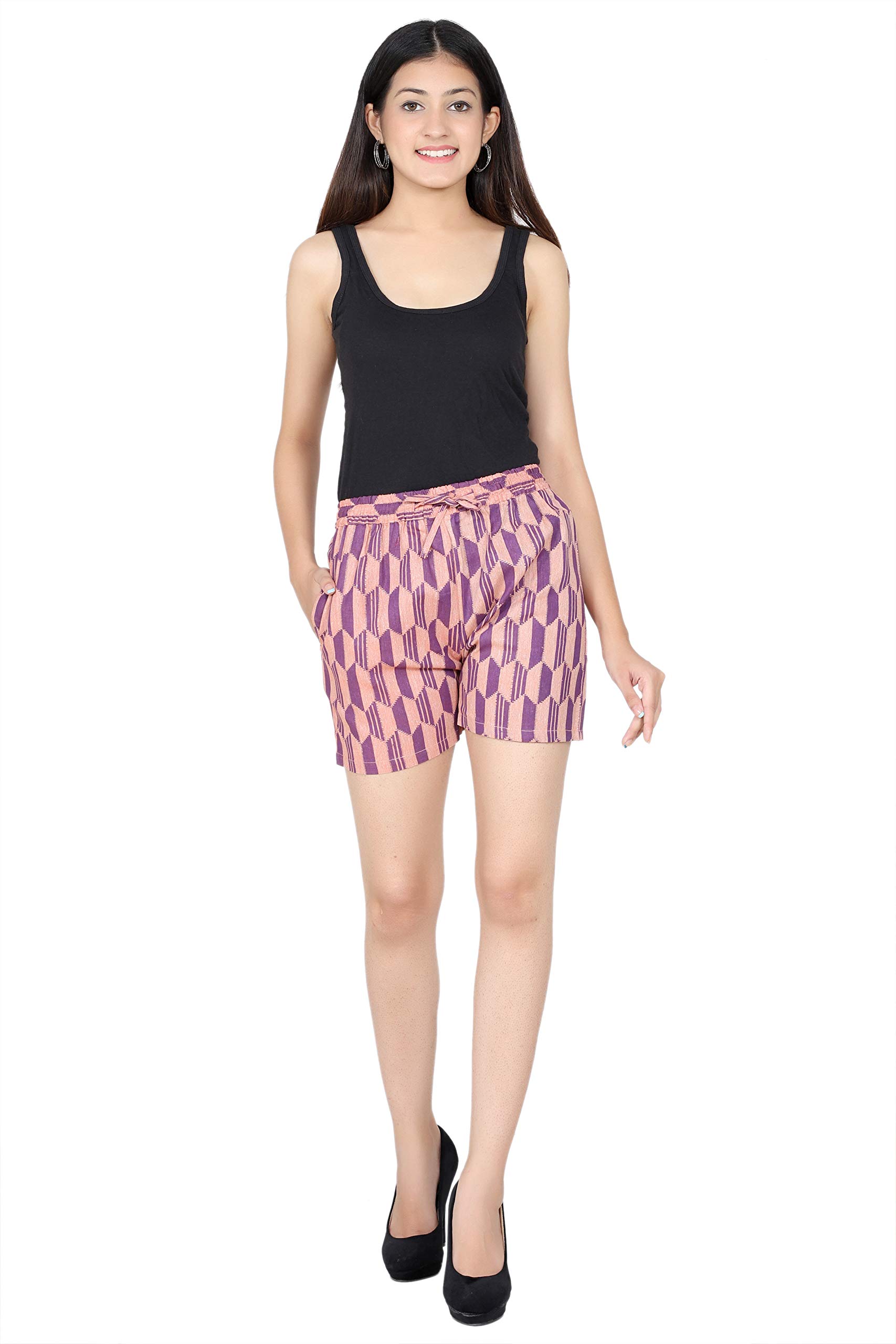 ceil Women's Cotton Night Wear Printed Short Regular-picture-21