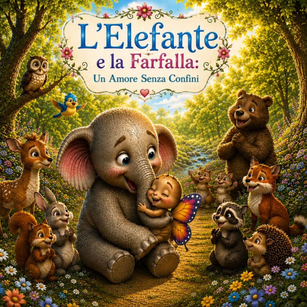 L’Elefante e la Farfalla: Un Amore Senza Confini
