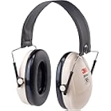 3M PELTOR Hearing Protection Optime 95 Earmuffs, Adjustable Earcups, E-A-Rfit Compatible, Stainless Steel