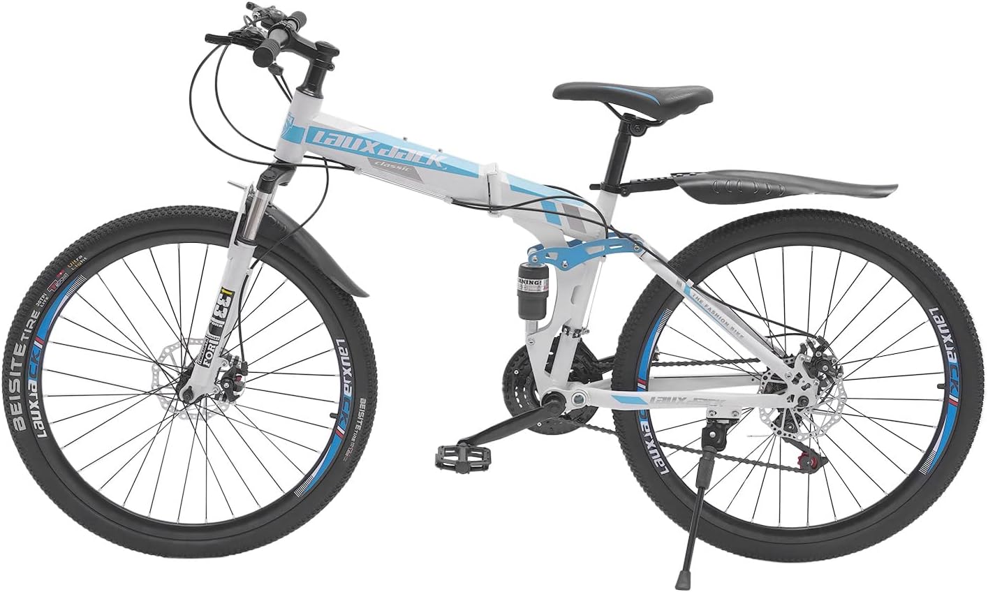 Mountain Bike 26" Folding Mountain Trail Bike Men's 21
