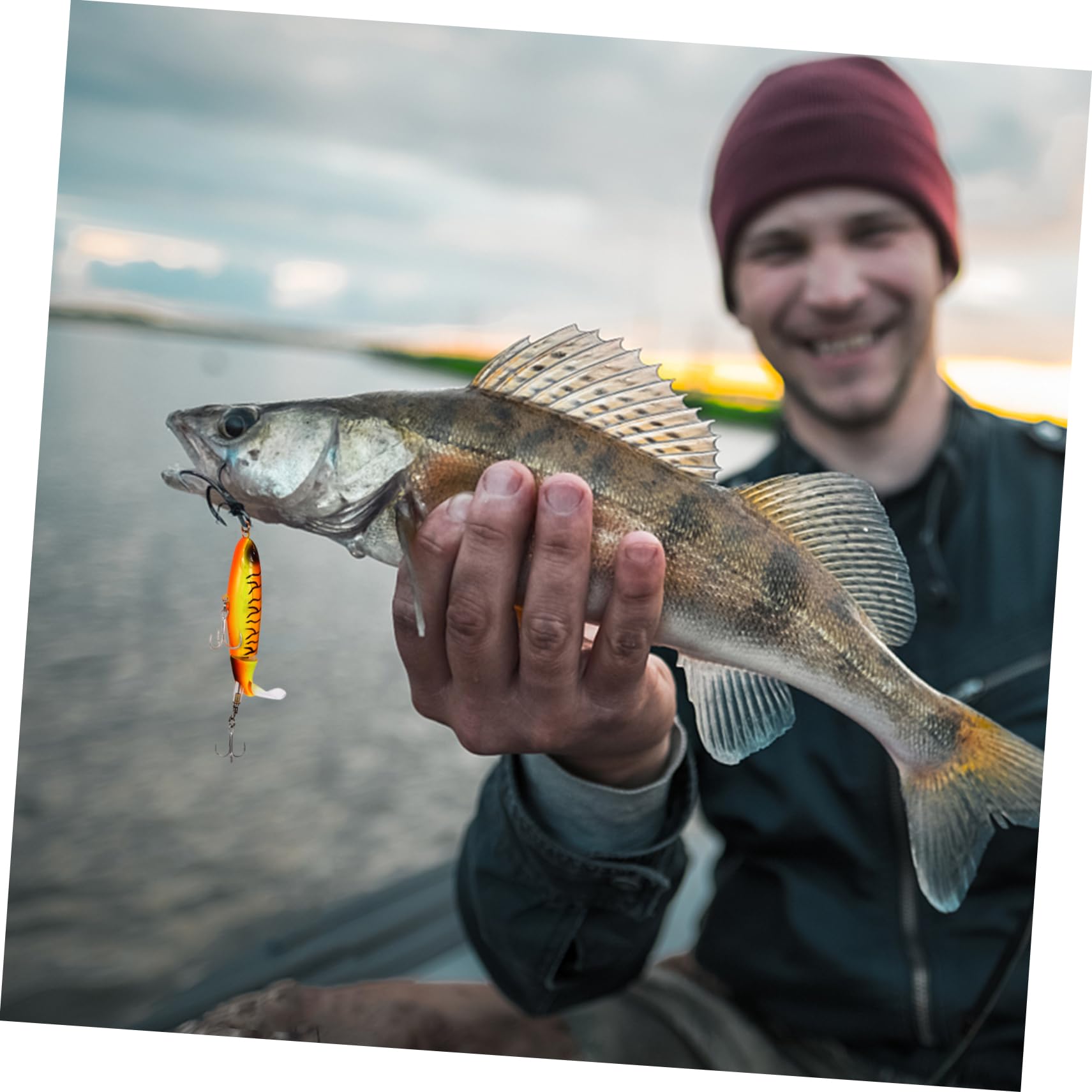 Accessoires De Pêche À L'Appât Plombs À Carpe Leurres De Grenouille pour Brochet Leurres De Pêche Filet pour Aquarium Flotteur De Piscine Étang Plate-Forme d'eau Salée