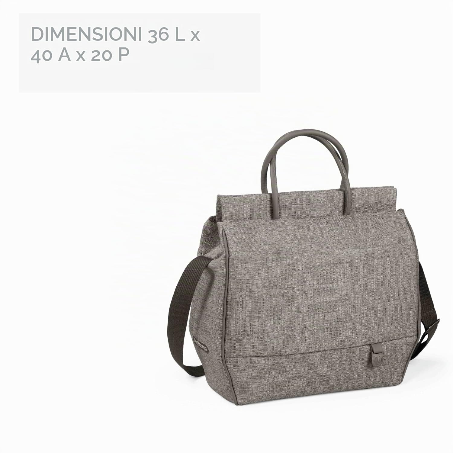 BORSA PEG CITY GREY