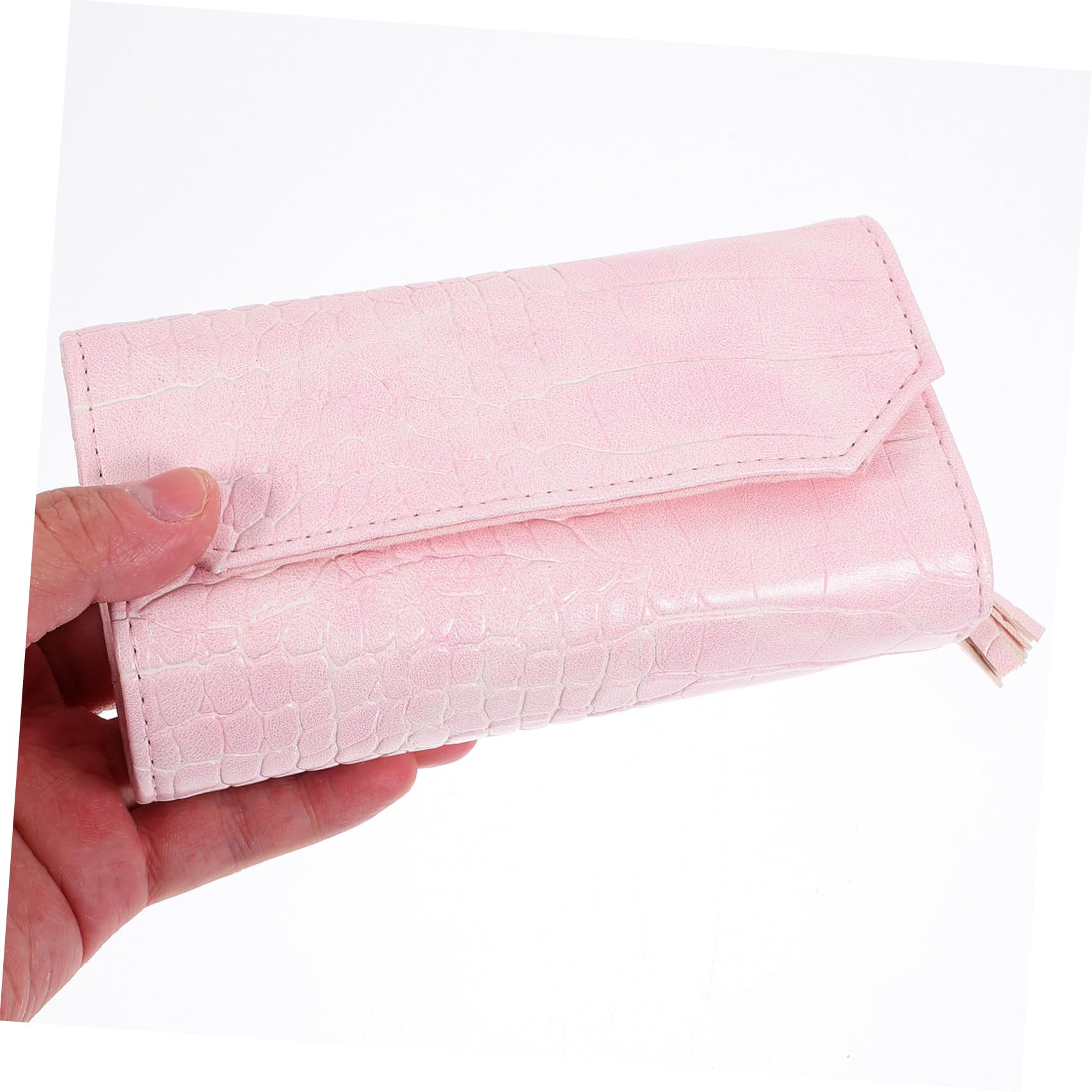 Cabilock 5piezas Organizador De Joyas De Viaje Estuche De Almacenamiento Para Collares y Pendientes Bolsa De Joyas y Ligera Para Viajes y Actividades Al Aire