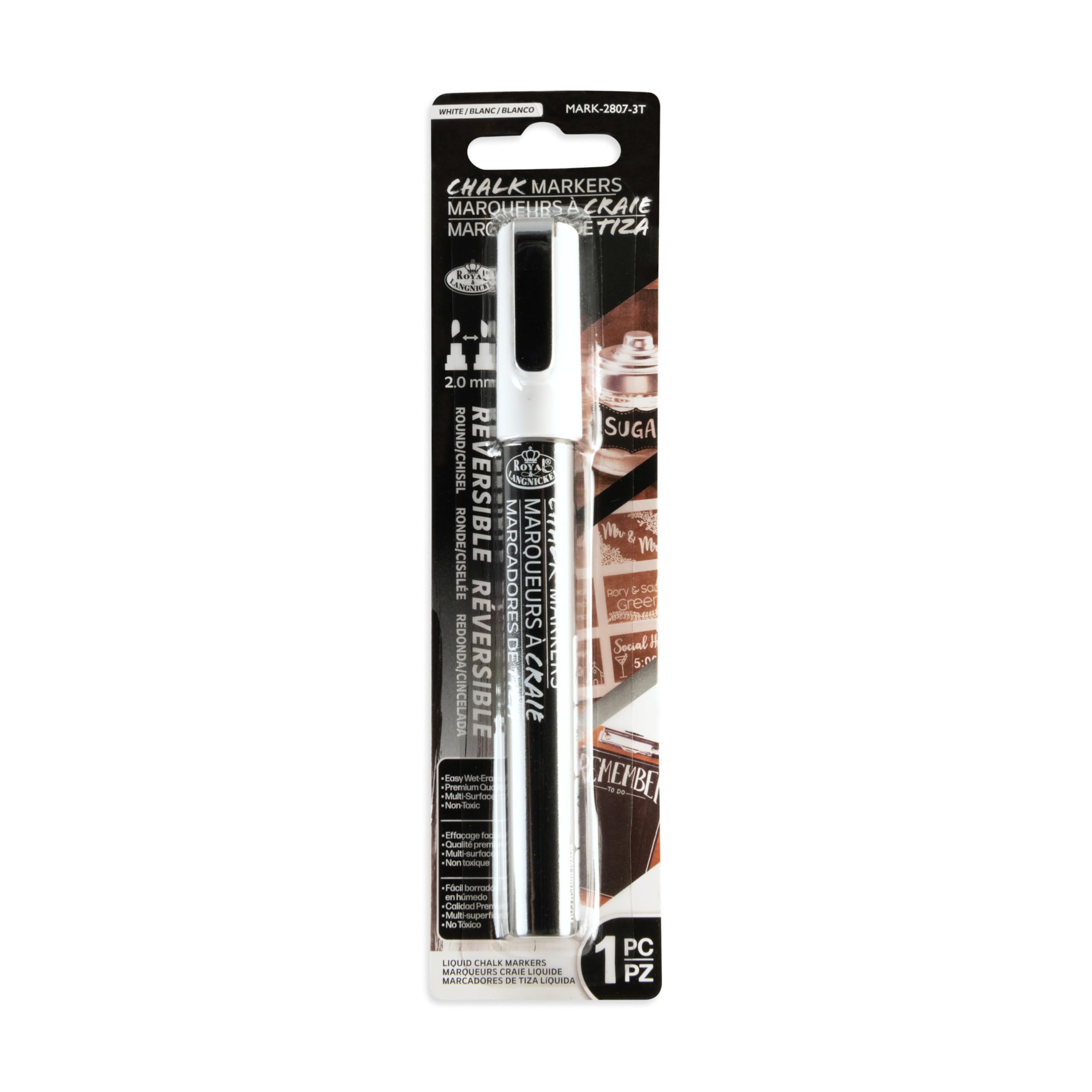 Royal & Langnickel 2mm WHITE CHALK MARKER