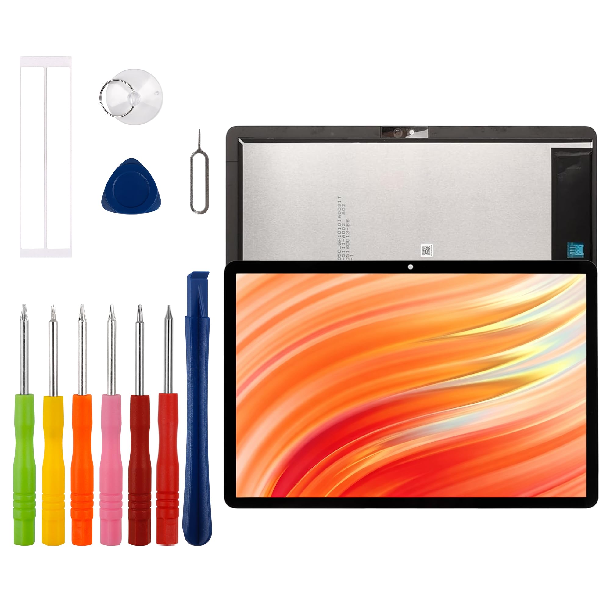 Duotipa Neu 10.1" LCD Display Kompatibel mit Amazon Kindle Fire HD 10 2023 LCD Display Touchscreen Digitizer Montage mit Reparatur Tools Kit Black