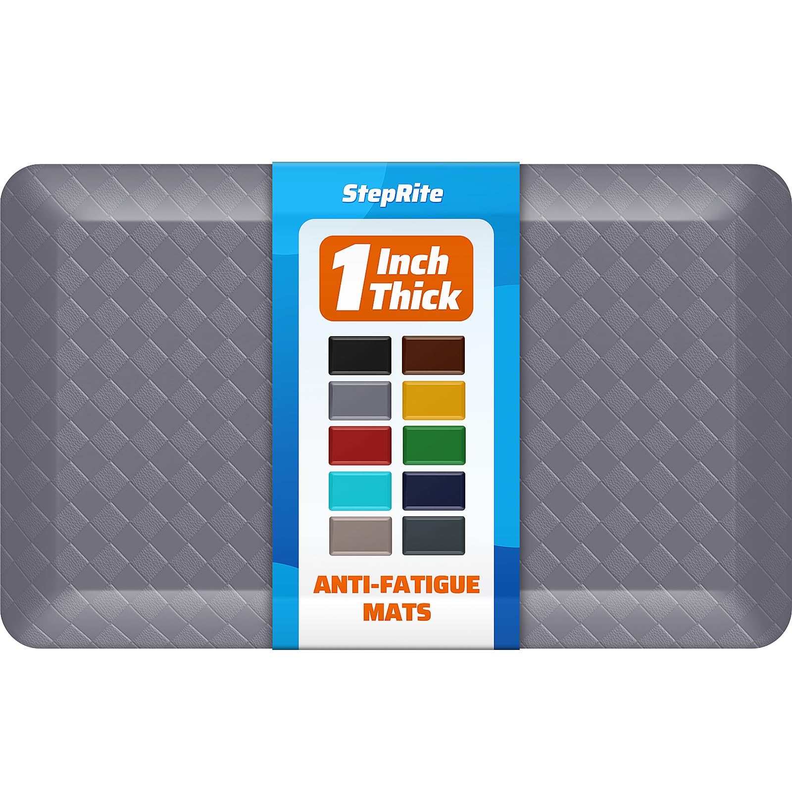 1" Thick Kitchen Mats for Floor, Water Resistant Floor Rug,Black/32" x 20" — Amazon image 14