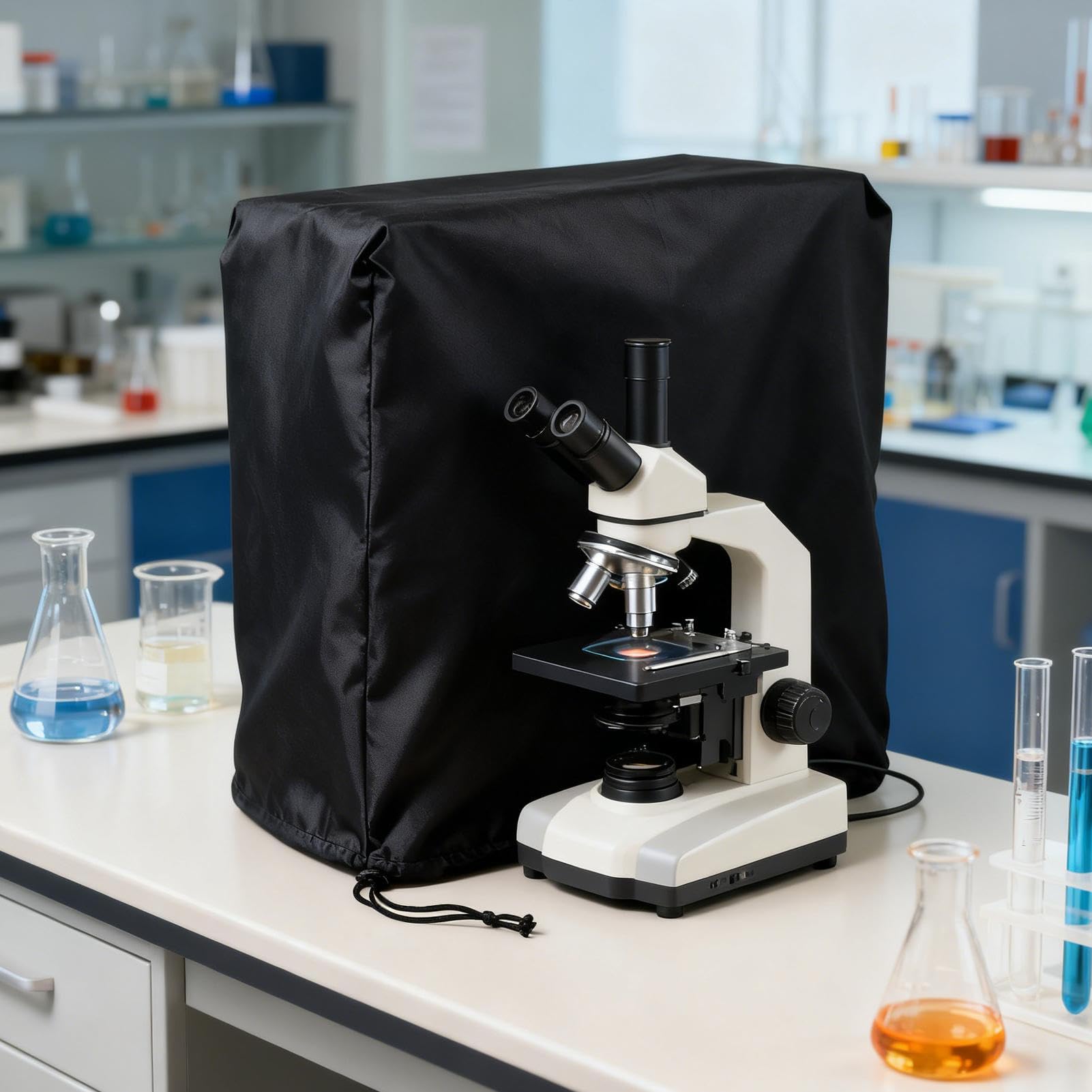 Housse de Protection Imperméable Pliable pour Microscope