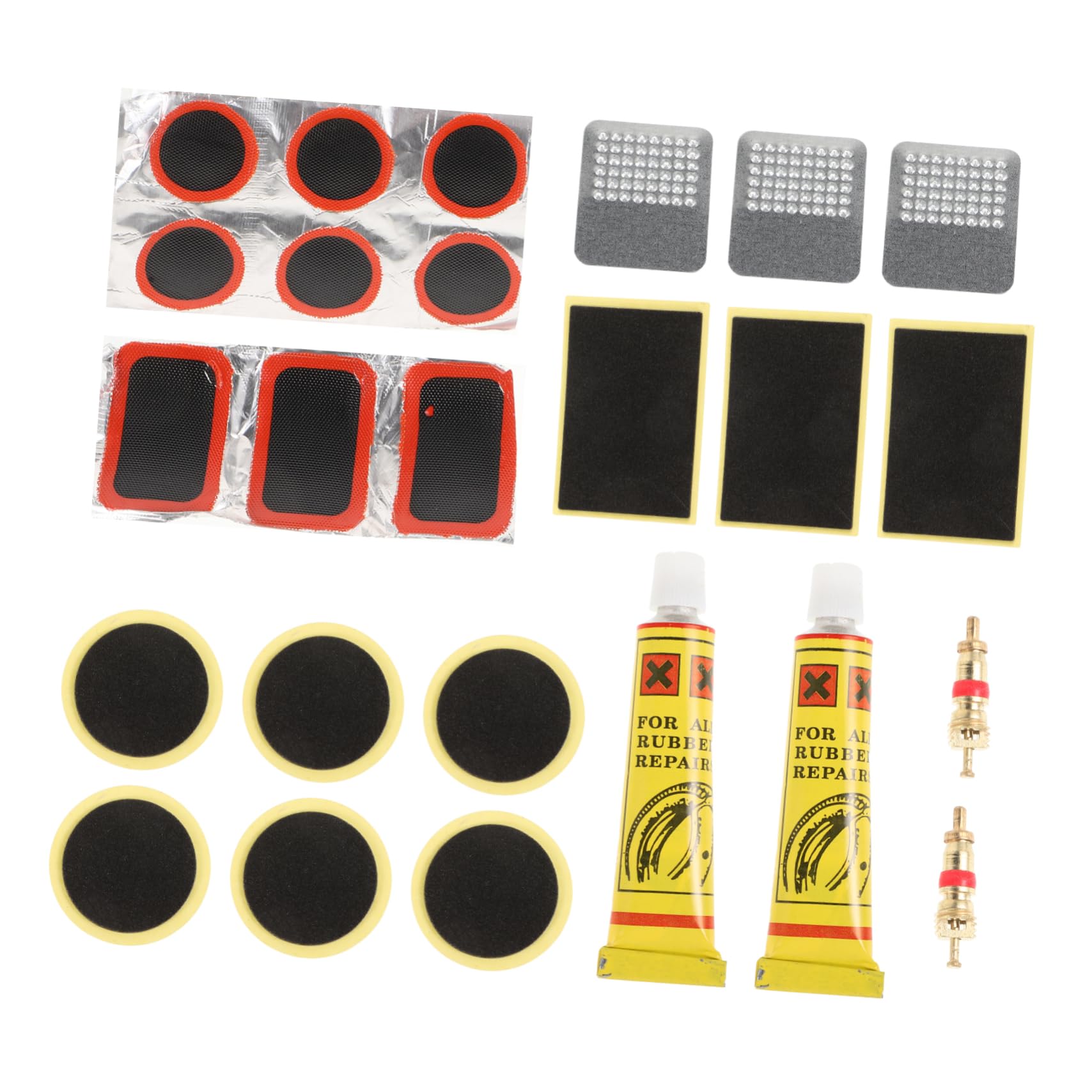 HONMEET Tire Repair Kit Bicycle Tube Repair Tool Patch Patch Kit Tools Anywhere
