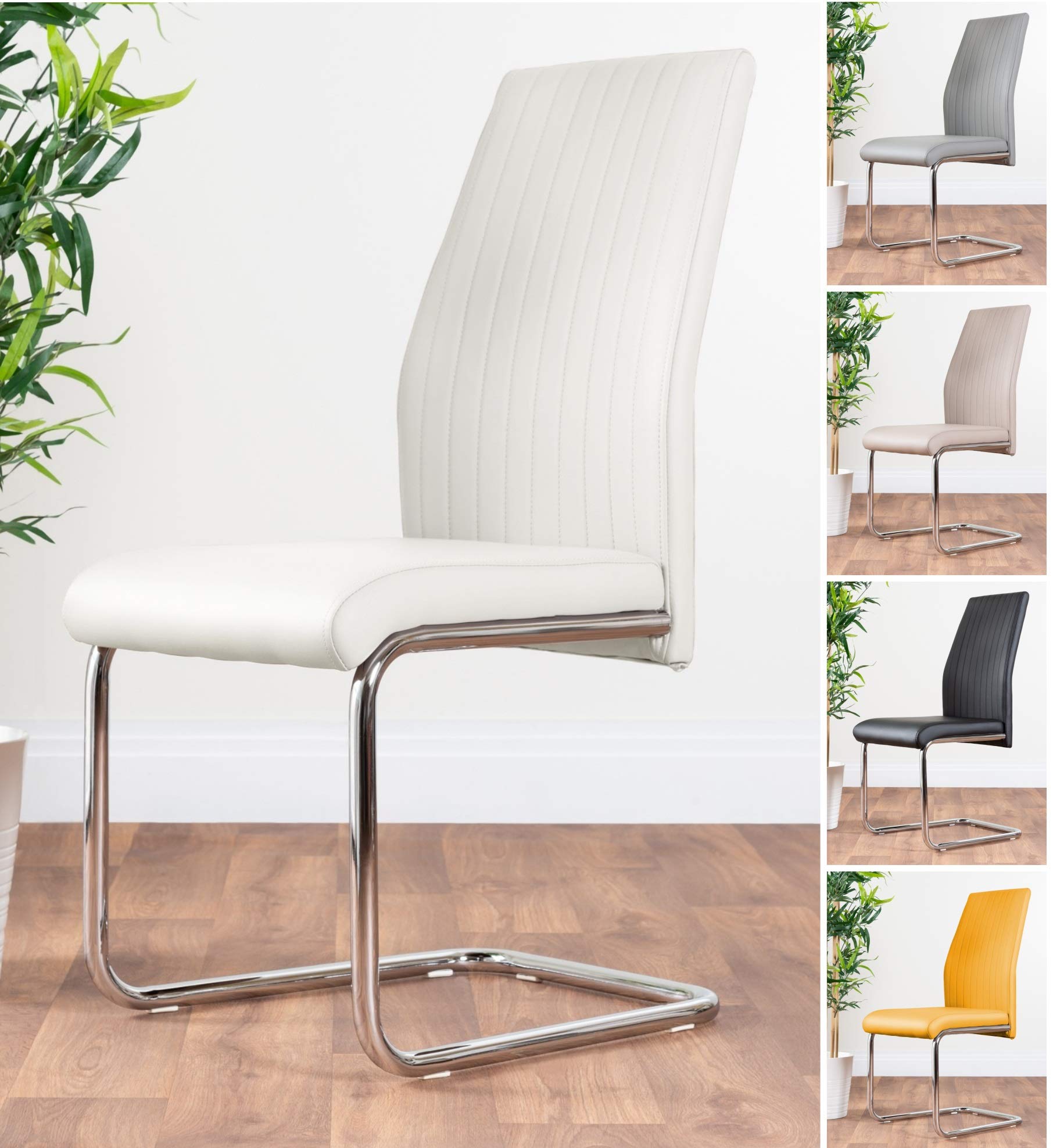 Buy Furniturebox UK Dining Chairs Lorenzo Chairs for Dining Room Set