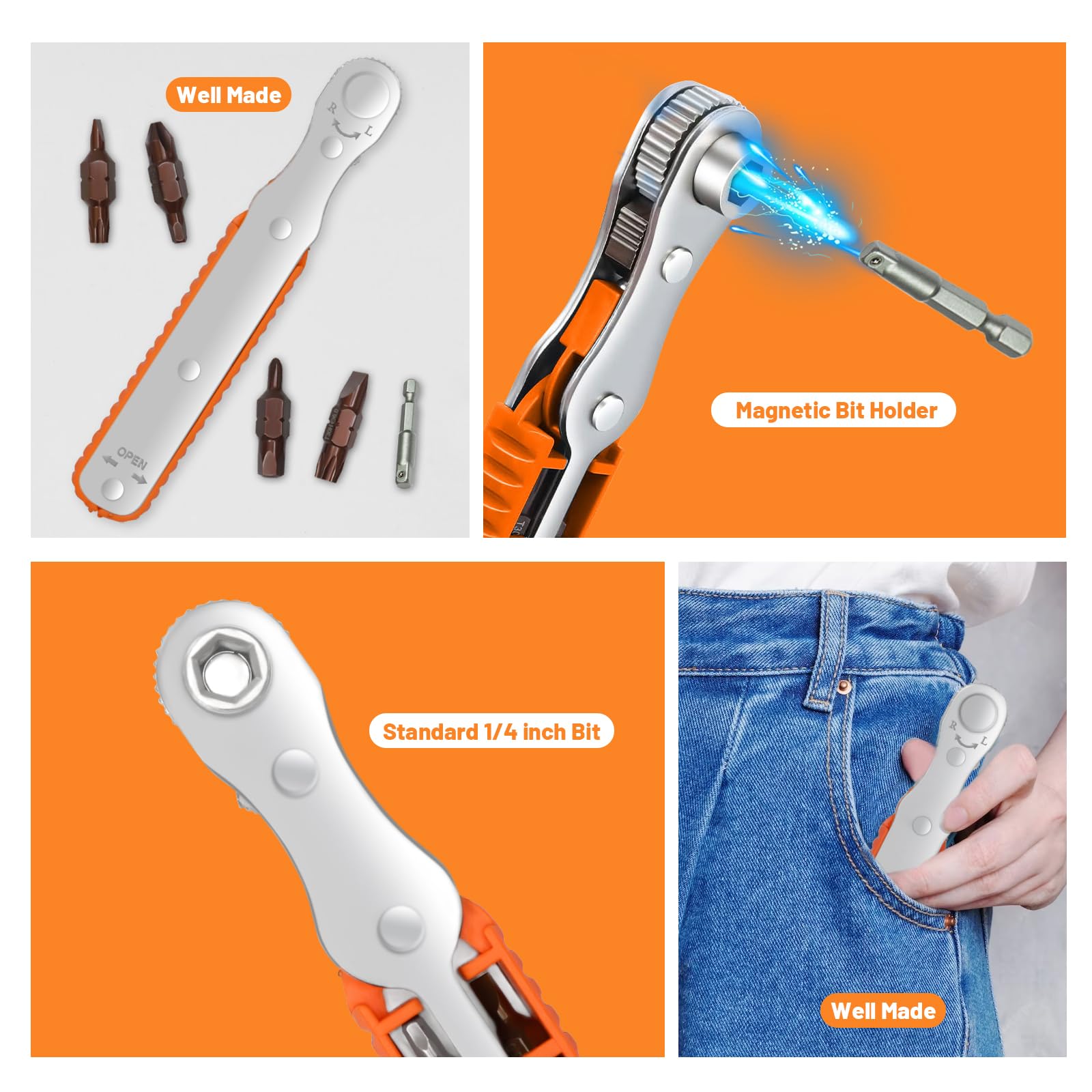 Amazon | GyssTotr 90度ラチェットドライバー 最大トルク104インチ