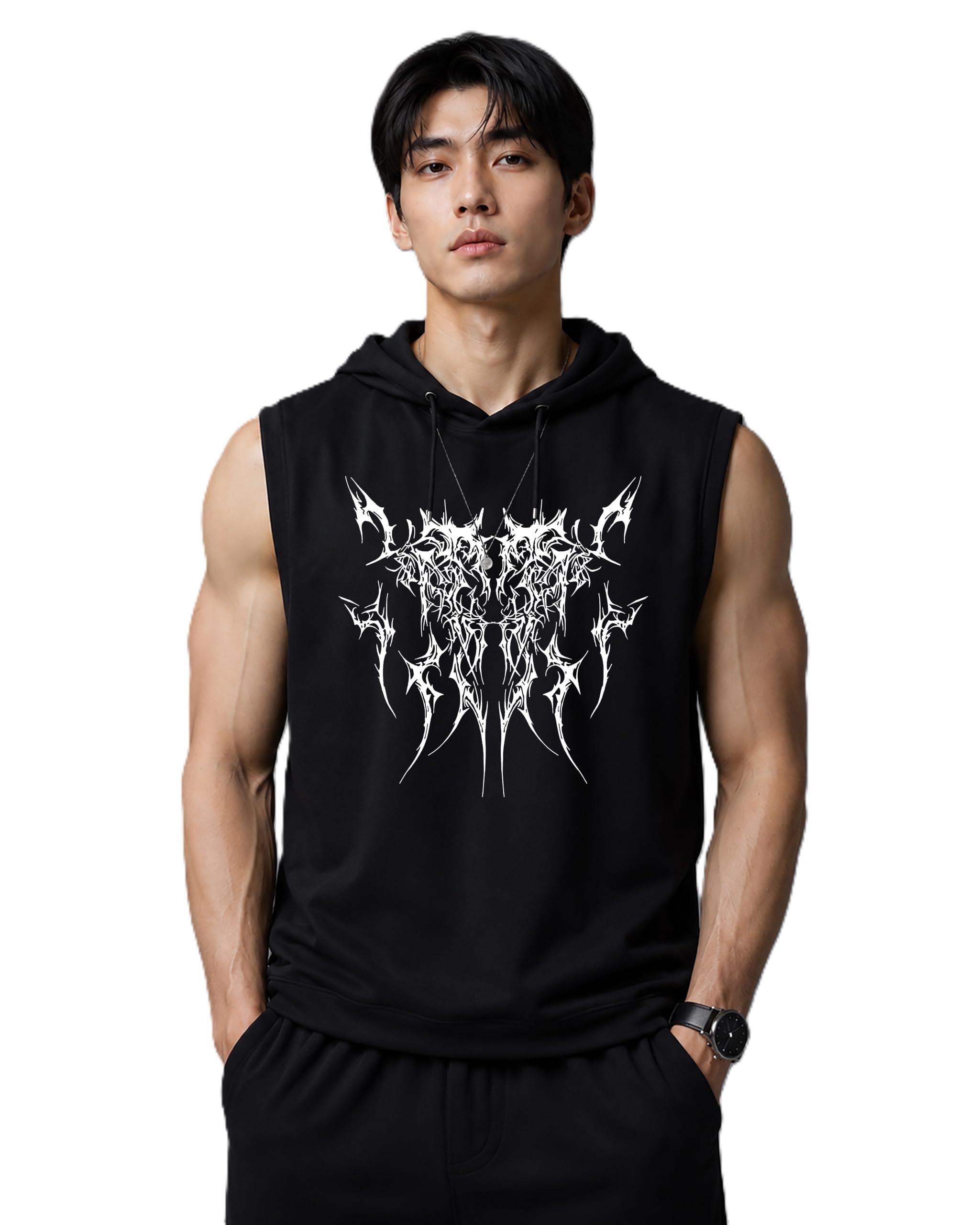 jugular Tank Tops Sleeveless T-Shirt for Men Gym Wear Vest Solid Stylish Round Neck Running for Sports Workout Fitness & Casual or Beach Wear-picture-19