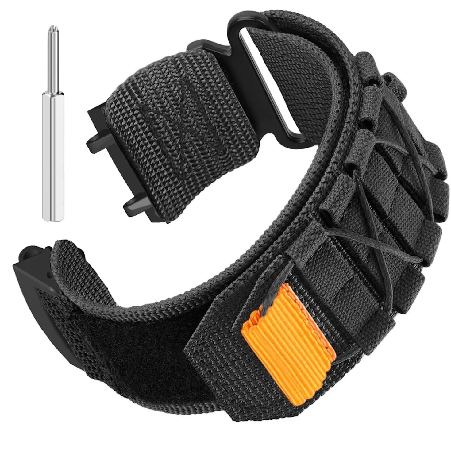 YODI Parachute Buckle Strap Band Compatible With Amazfit T-Rex 2 Smartwatch Only, Braided design Classic Nylon Straps Accessories for Amaz fit Trex2 Men and Women-image-46