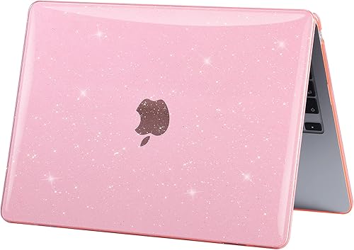 Miniatura 36 de EooCoo Funda compatible con MacBook Air de 15 pulgadas M5 2026 2025-2023 Release M4 M3 M2 modelo A3448 A3241 A3114 A2941, carcasa rígida de negro