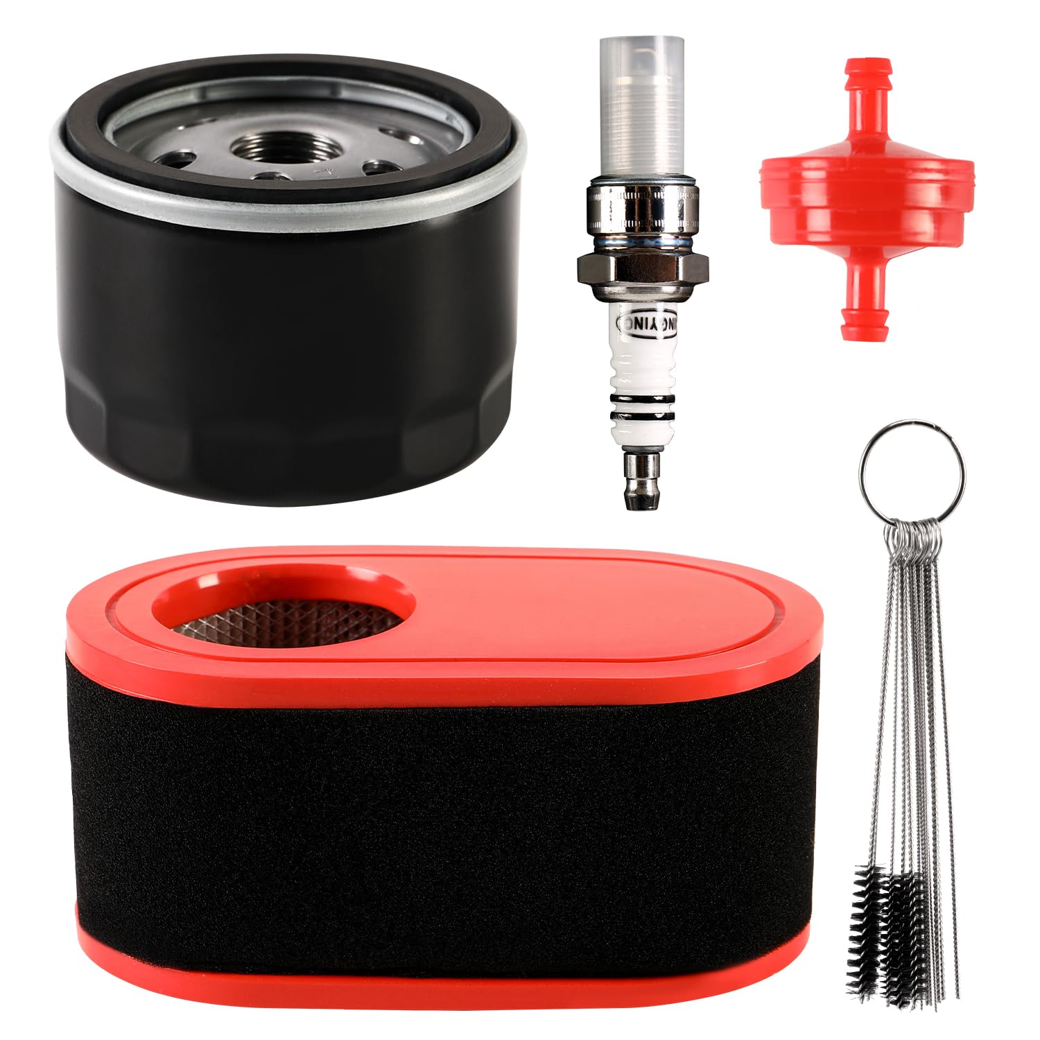 951-12260 Air Filter and 951-12690 Oil Filter Compatible with Craftsman MTD 420 CC Powermore Engine T1000 T1200 R1000 CC760ES LT4200 LT3800 4P90MUD 4P90HUB Troy-Billt TB30R Lawn Mower