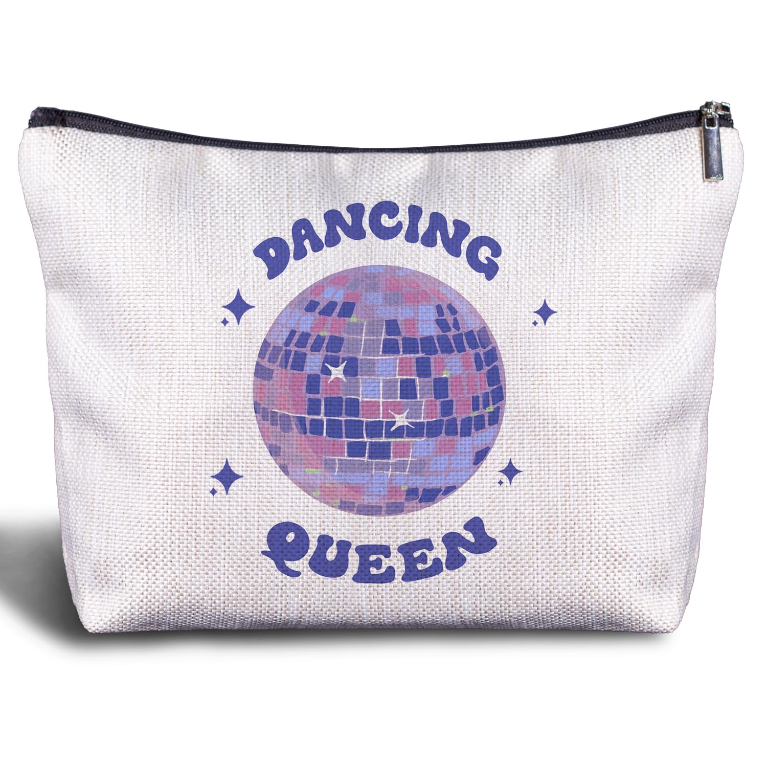 Zomhixdancing queen makeup bag - dancer gifts, Purple
