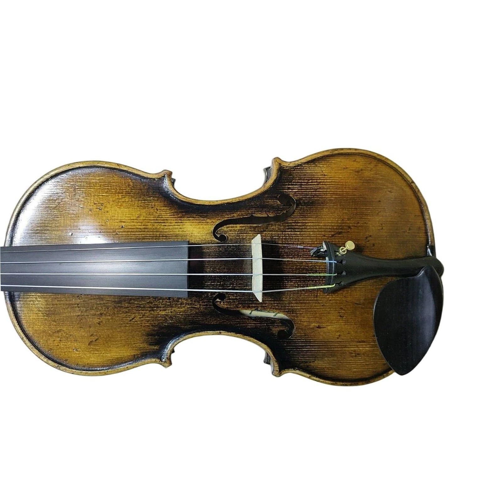 Skrzypce Mistrzowski Instrument Muzyczny Dla Dorosłych W Stylu Antycznym Z Litego Klonu I Świerkowego Wierzchu
