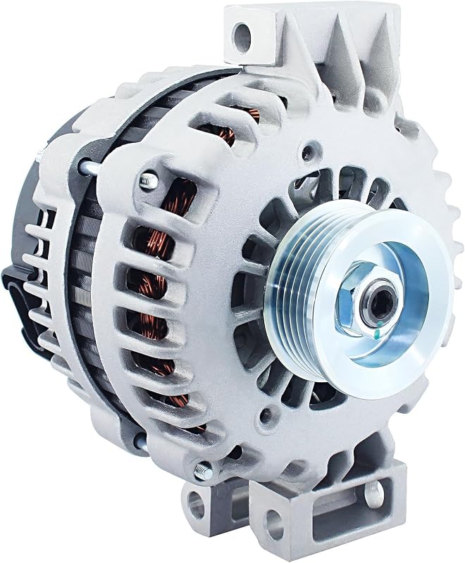 Alternator Replacement New 150Amp 4.2L for 2002-2005 GMC Envoy, 04-05 Envoy XL XUV, 02-05 Chevrolet Trailblazer, 04-05 Buick Rainier, 02-04 Oldmobile Bravada, ADR0307 400-12179 10464468 15062413 | For 02-05 Envoy, 04-05 Envoy XL XUV; 02-05 Trailblazer; 04-05 Rainier, 02-04 Bravada, ADR0307 400-12179 10464468 15062413