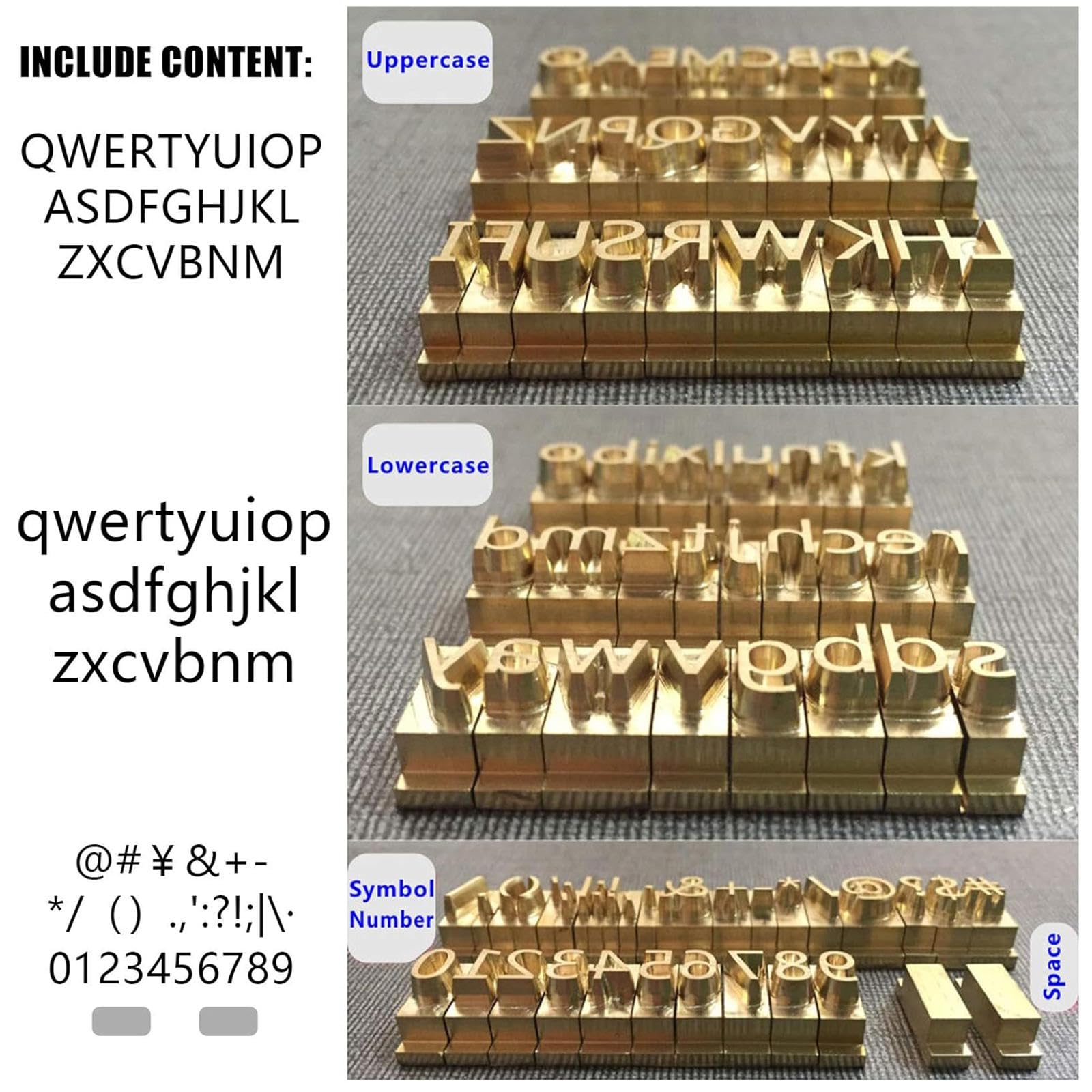 Kupfer-Messing-Stempelformen, Flexible Buchstaben, Zahlen, Alphabete, Symbole, Zeichen, Formen, Gravurformen für Heißfolienprägemaschine, DIY-Geschenke (Microsoft Elegant Black)