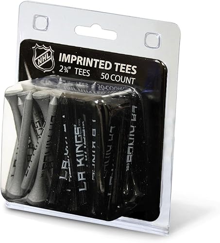Miniatura 2 de Team Golf NHL 2-34" Golf Tees, 50 Pack, Regulation Size, Multi Team Colors