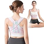 NLNYCT Posture Corrector For Women, Adjustable Back Brace For Posture, Back Posture Corrector Providing Pain Relief From Lumbar, Shoulder,Neck, And Clavicle, Back (L/XL 35-44 Inch)