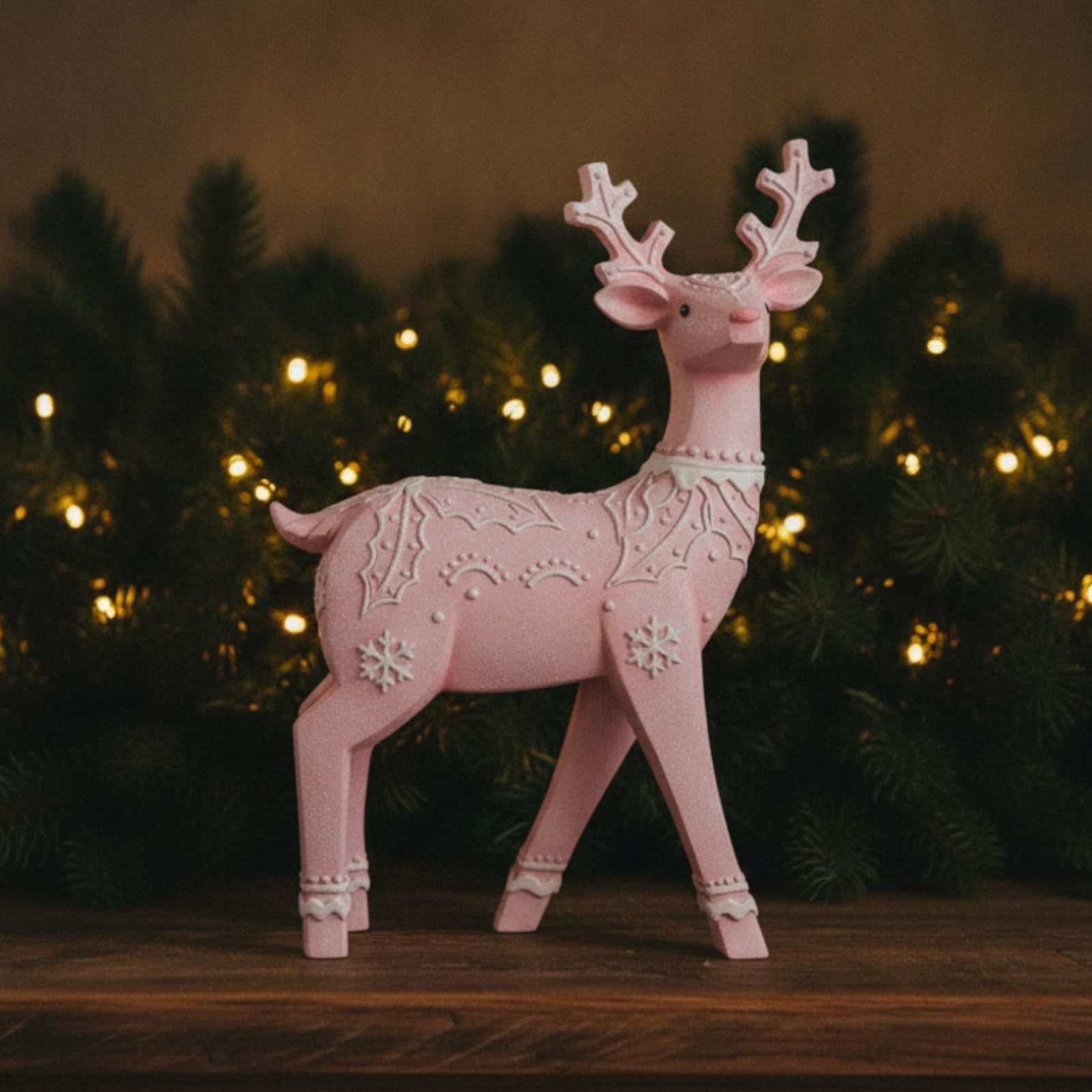 Winterlich Weihnachtsrentier, Style to 4, Color to 4