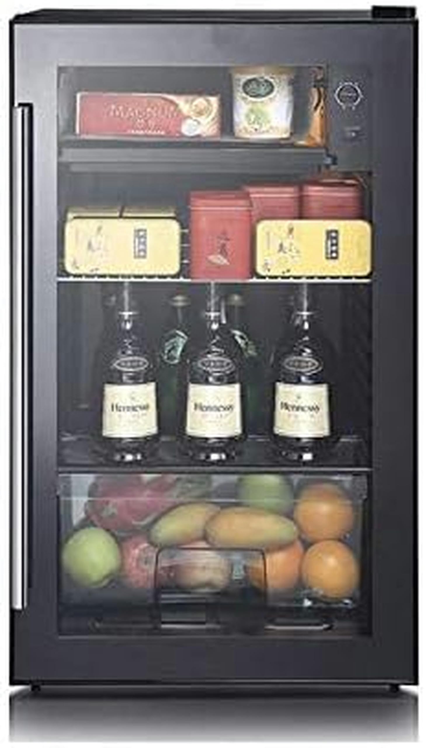Cantinetta per Vini con Struttura Regolabile in Legno di Faggio E Luce LED Integrata, Raffreddamento A Compressore, Sistema A Temperatura Costante, Ideale per Casa, Bar E Ufficio.