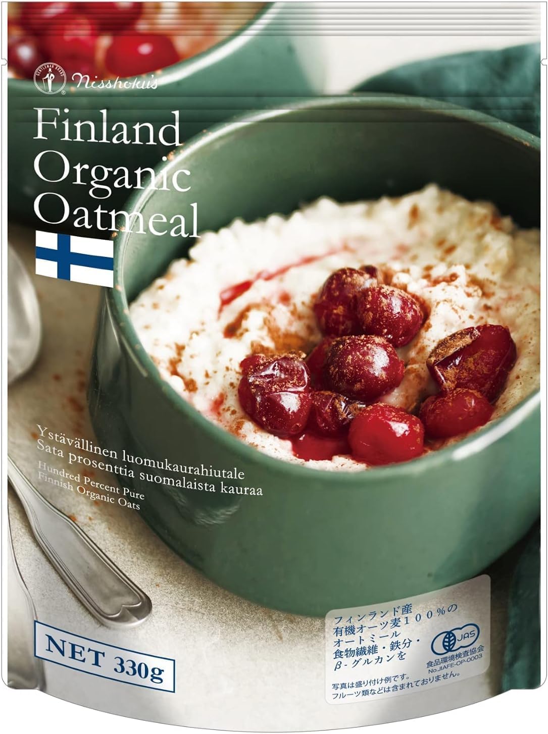 フィンランド産オーガニックオートミール