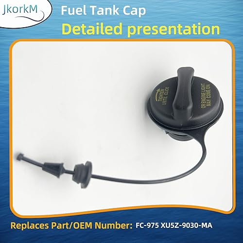 Miniatura 3 de Tapa de gasolina FC-975, tapa del depósito de combustible compatible con Ford E-150 E-250 E-350 E-450 E-550 F-150 F-250 F-350 F-450 F-550 Windstar