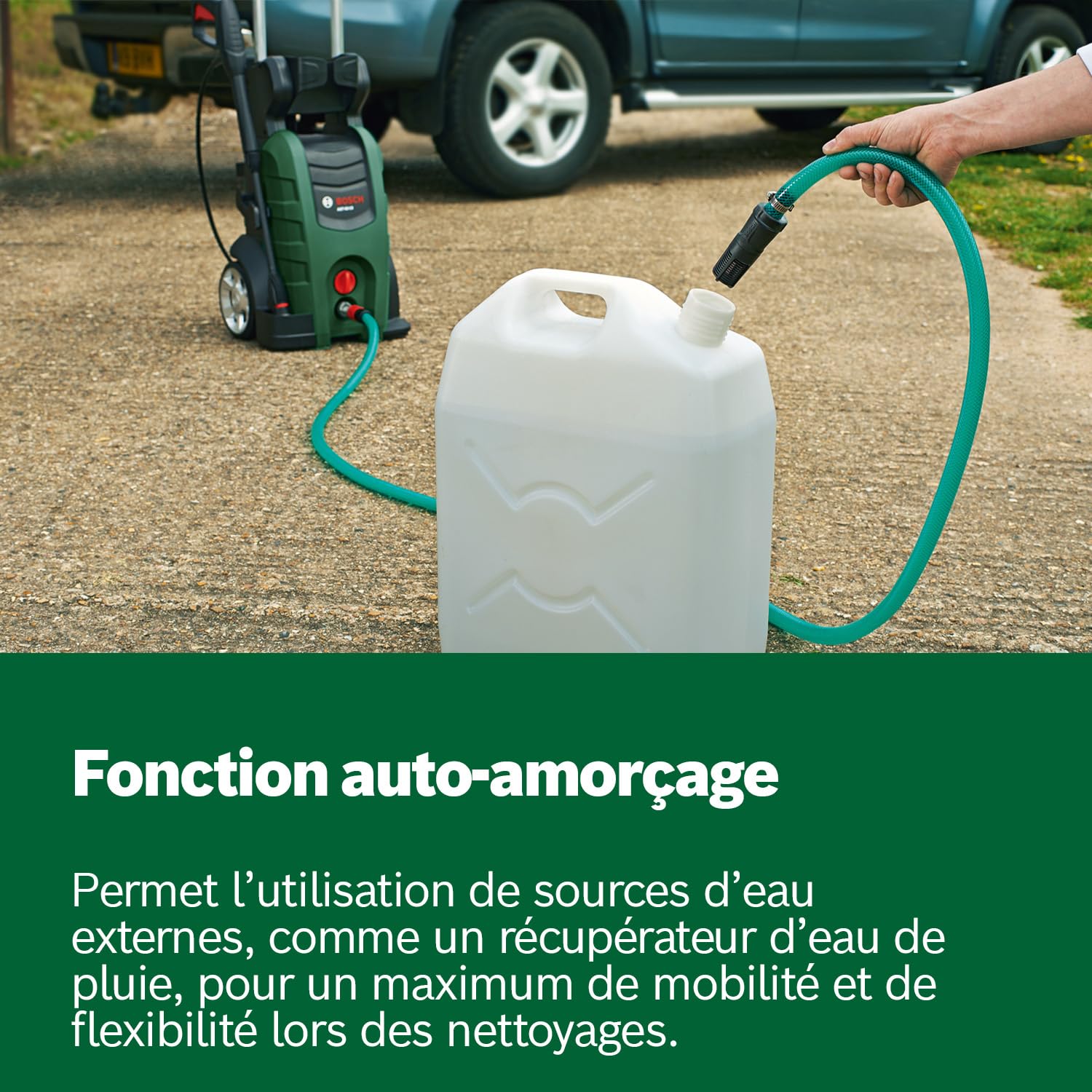 Bosch Nettoyeur Haute-Pression UniversalAquatak 135 (1 900 Watt, Pression : 135 Bar, débit Maxi : 410 l/h, Emballage Carton)