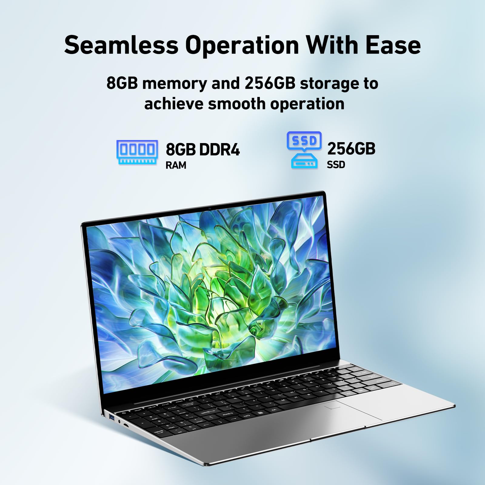 Amazon.com: VAIZMOYE 15.6-inch Laptop Compatible with Windows 11