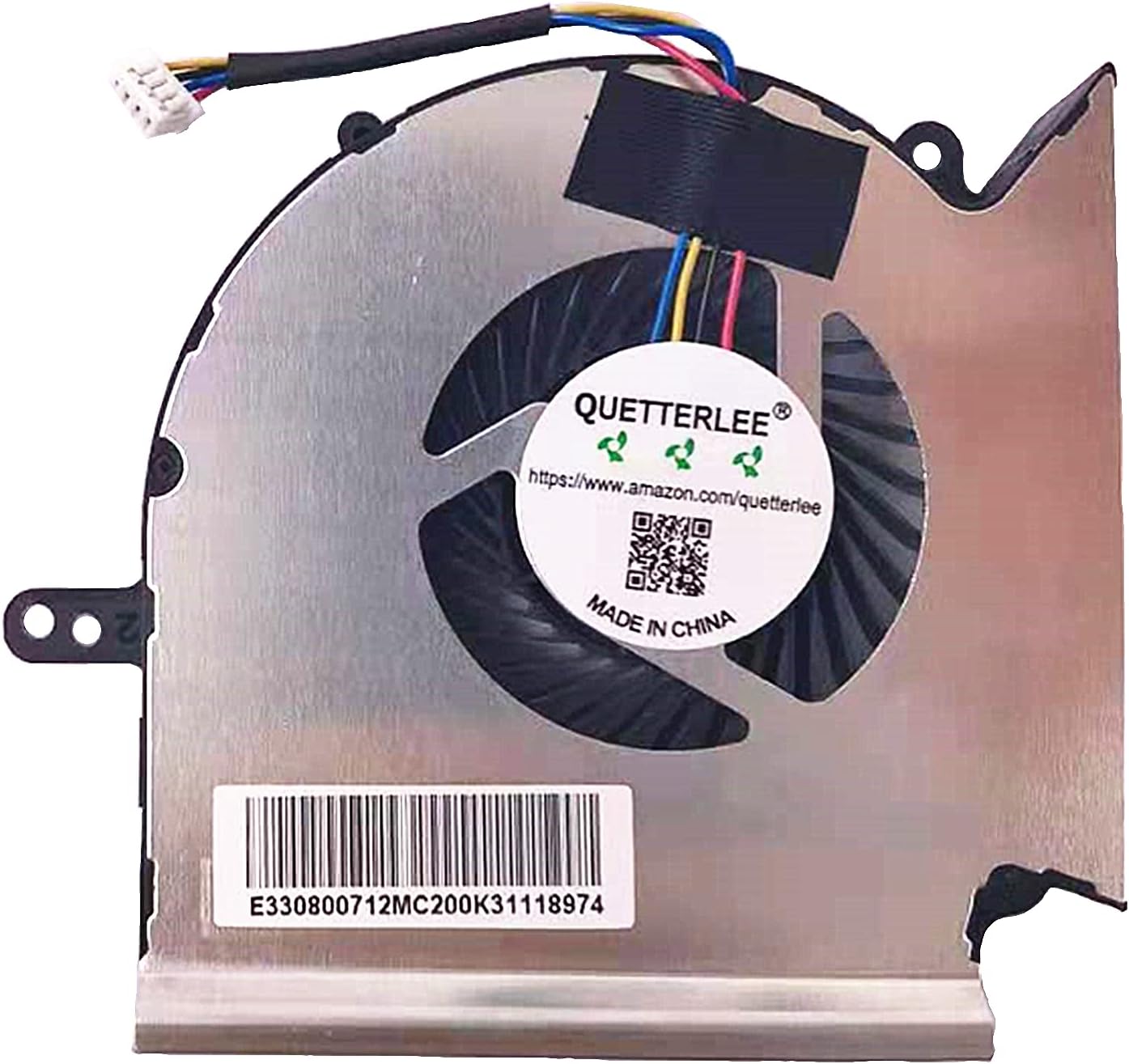 Replacement CPU Cooling Fan Compatible MSI GE63VR GE63VR-7RE GE63VR-7RF GE73VR GE73VR-7RE GE73VR-7RF MS-16P1 MS-17C1 PAAD06015SL N383 Fan